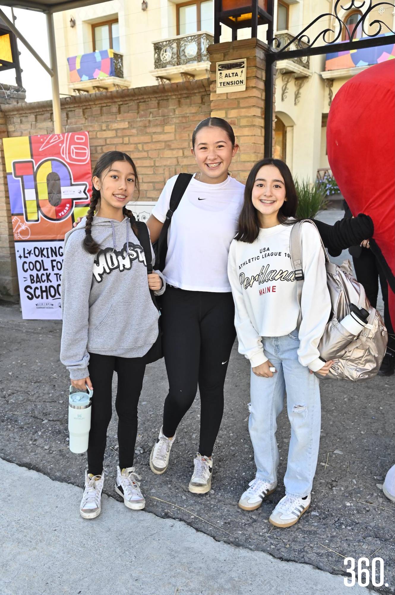 $!Ángela Navarro, Carolina Pinedo y Tanibet Perales.