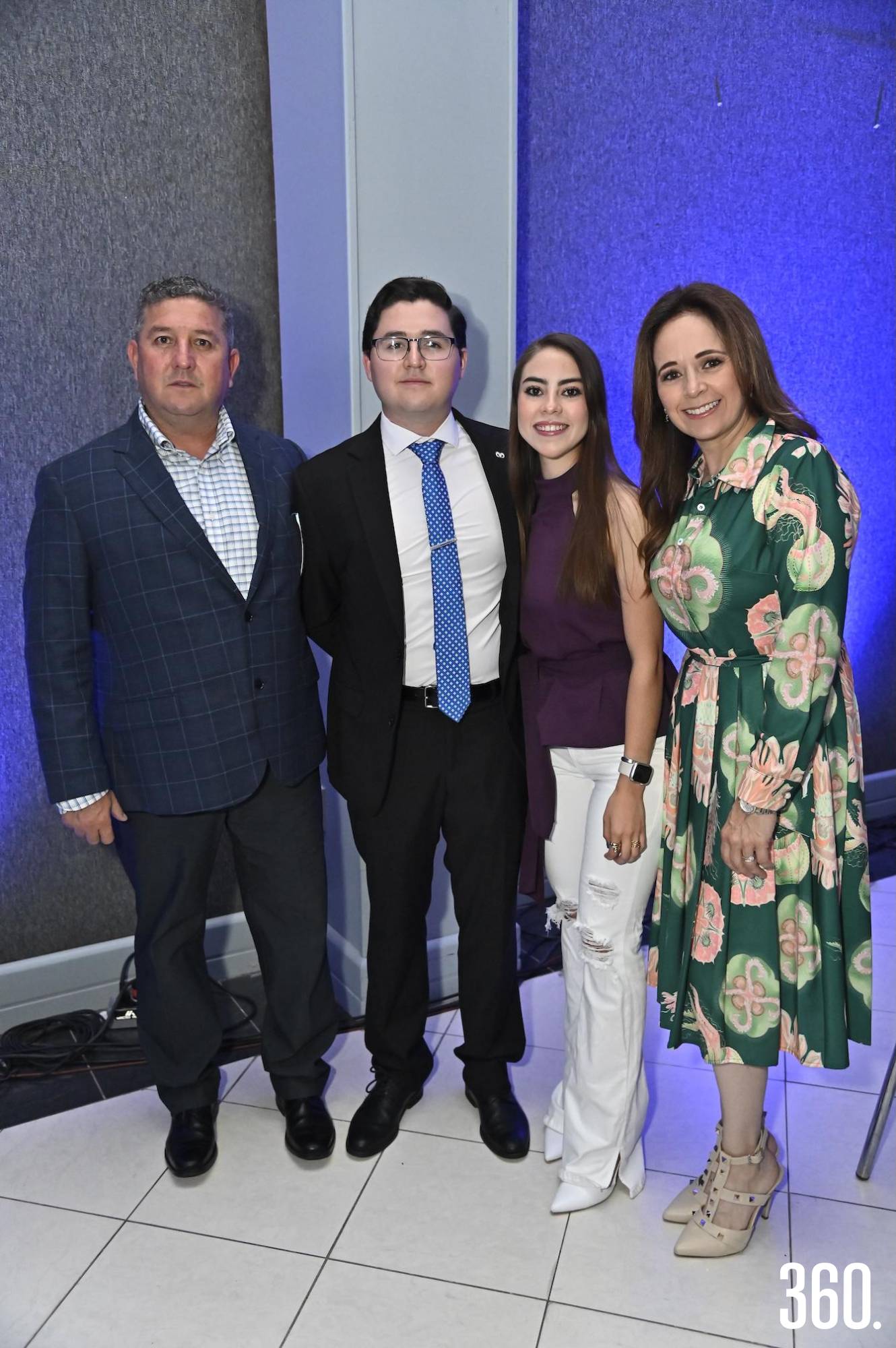 $!Raymundo Ramos, Raymundo Ramos Flores, Clarissa Rodríguez y Viviana Flores.