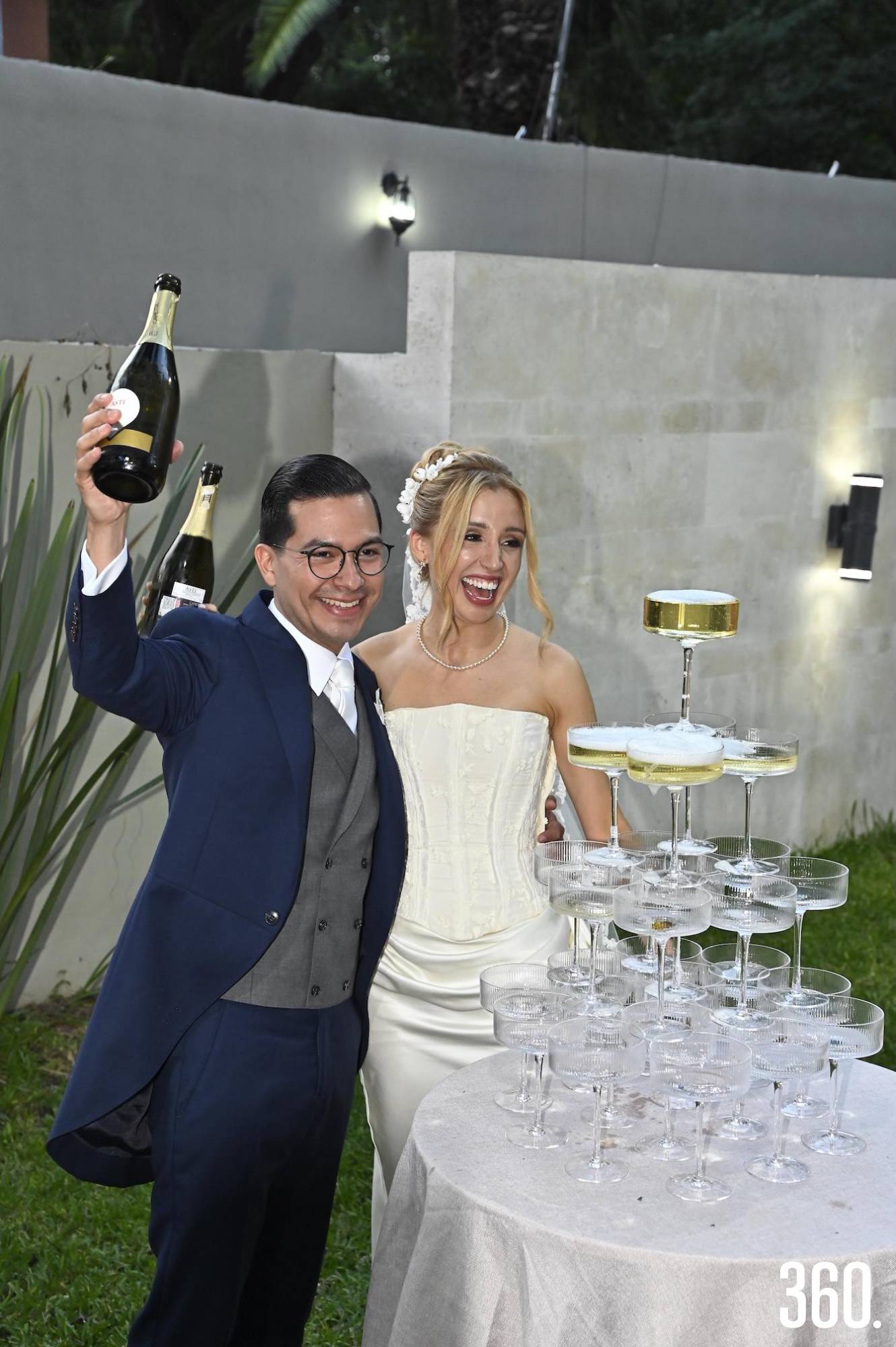$!Carlos Vázquez y María Eugenia Gutiérrez.