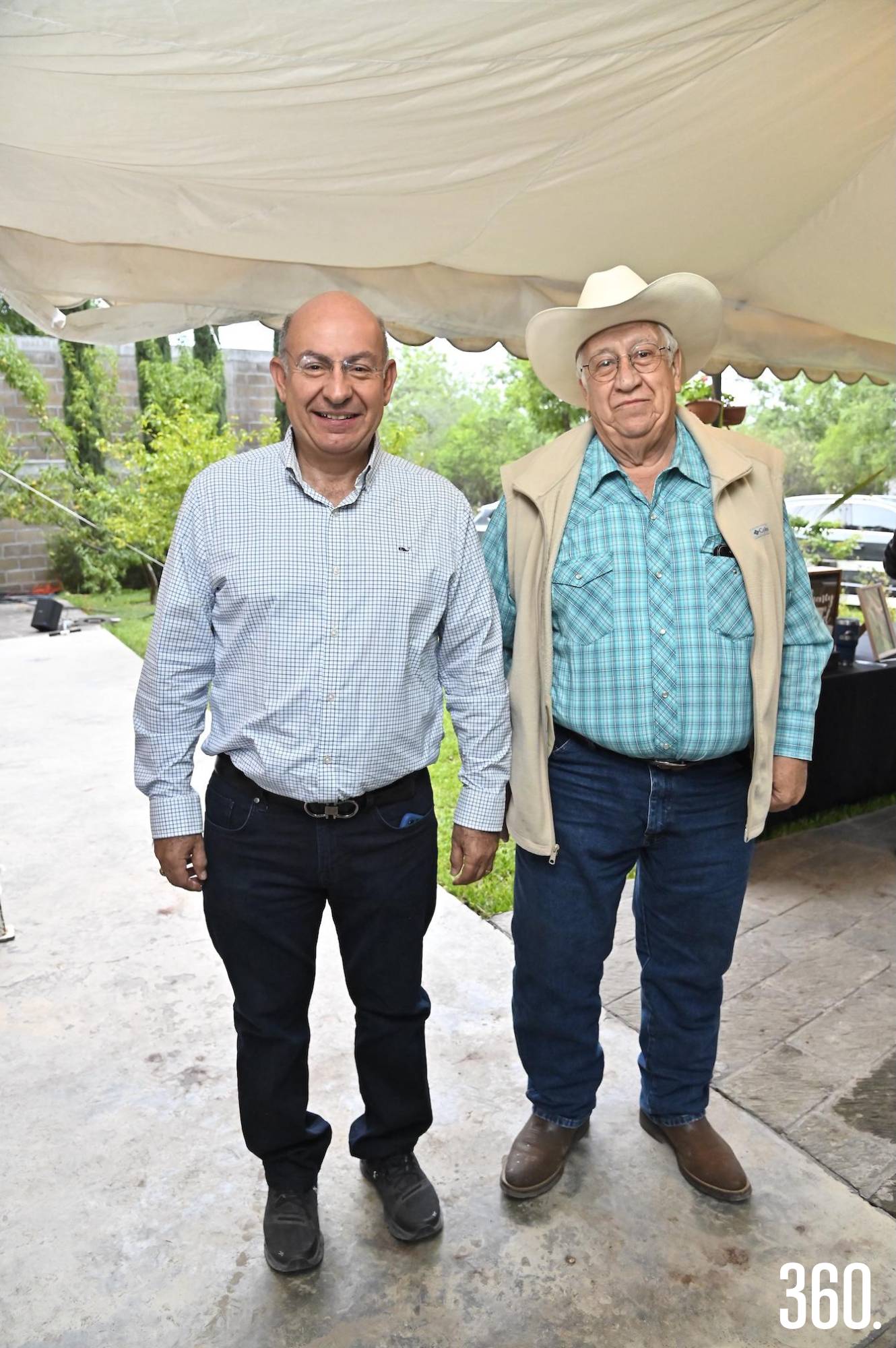 $!Raúl Garza y Carlos de la Peña.