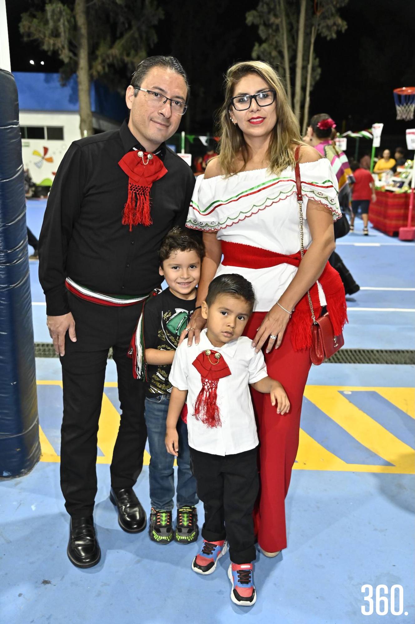 $!Bernardo Ortiz, Brigitte Alcántara, Bernardo y Bruno Ortiz.