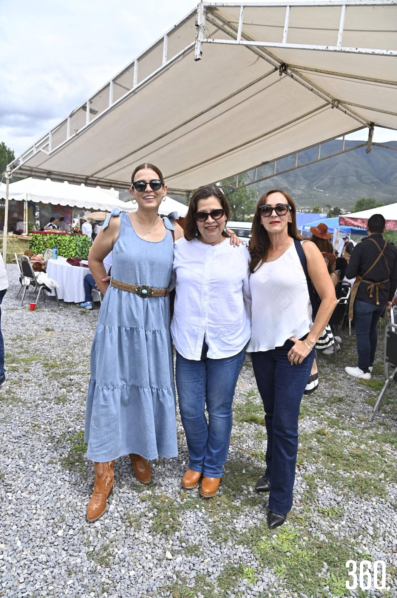 $!Rosy Reyes, Luly Suárez y Margarita Herrera.