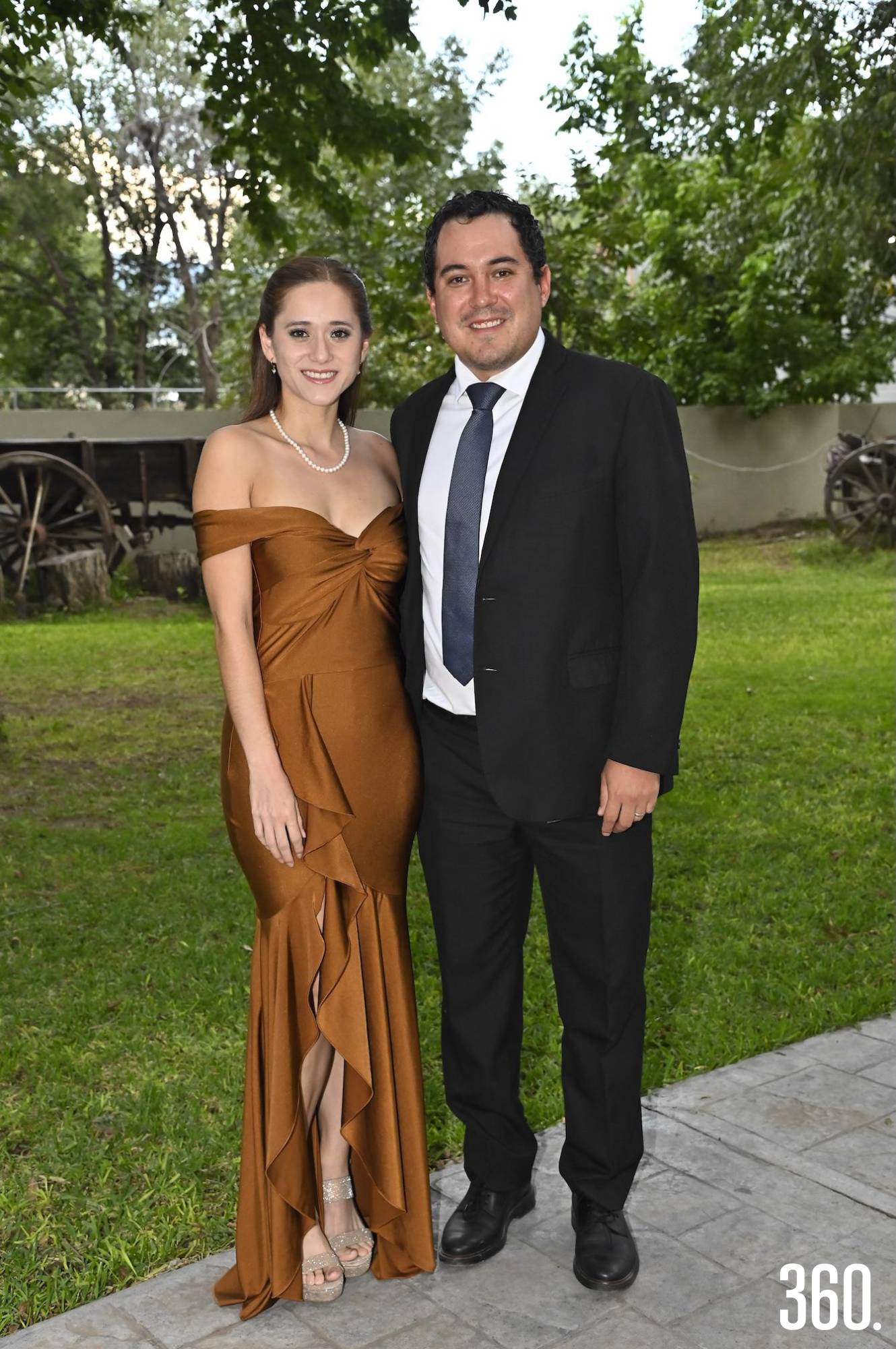 $!Natalia Rodríguez y Alejandro Valdés.