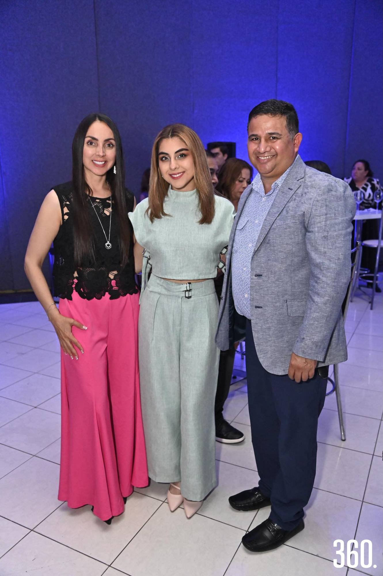 $!Lulú Mercado, Paulina y Arturo Gamboa.
