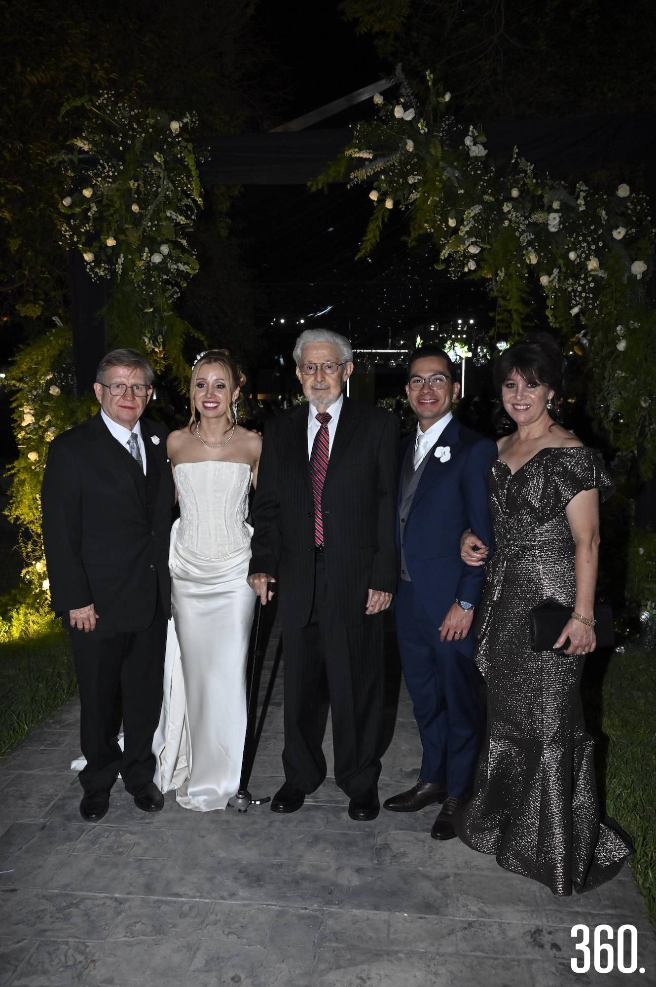 $!Carlos Gutiérrez, María Eugenia, Dr. Marcelo Valdés, Carlos y María Eugenia Valdés.
