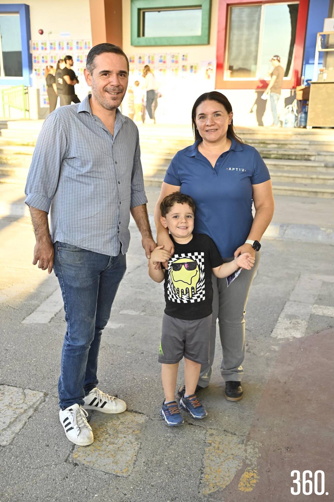 $!Jorge y Gael Villarreal con Lidia Martínez.