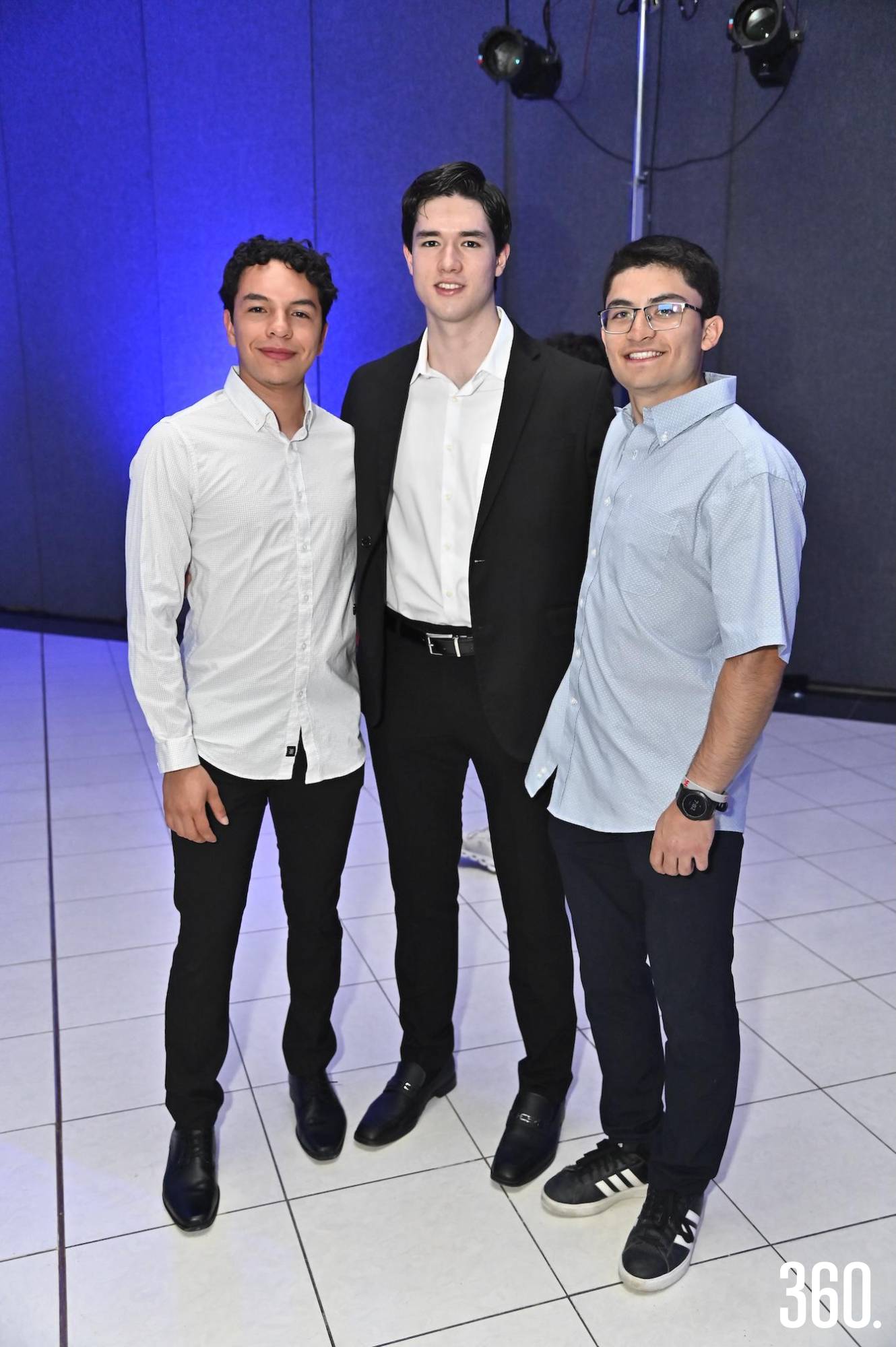 $!Jaime Gaytán, Santiago Méndez y Bruno Pérez.