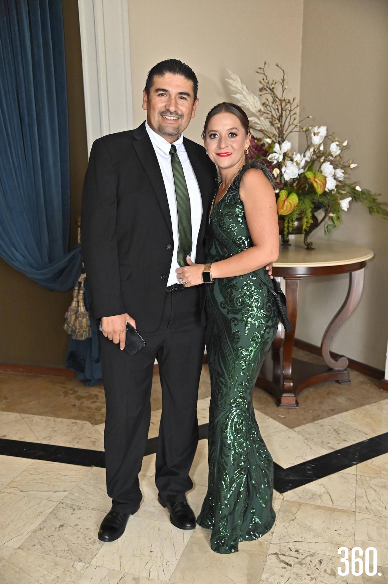 $!Aldo González y Marianne Slowack.