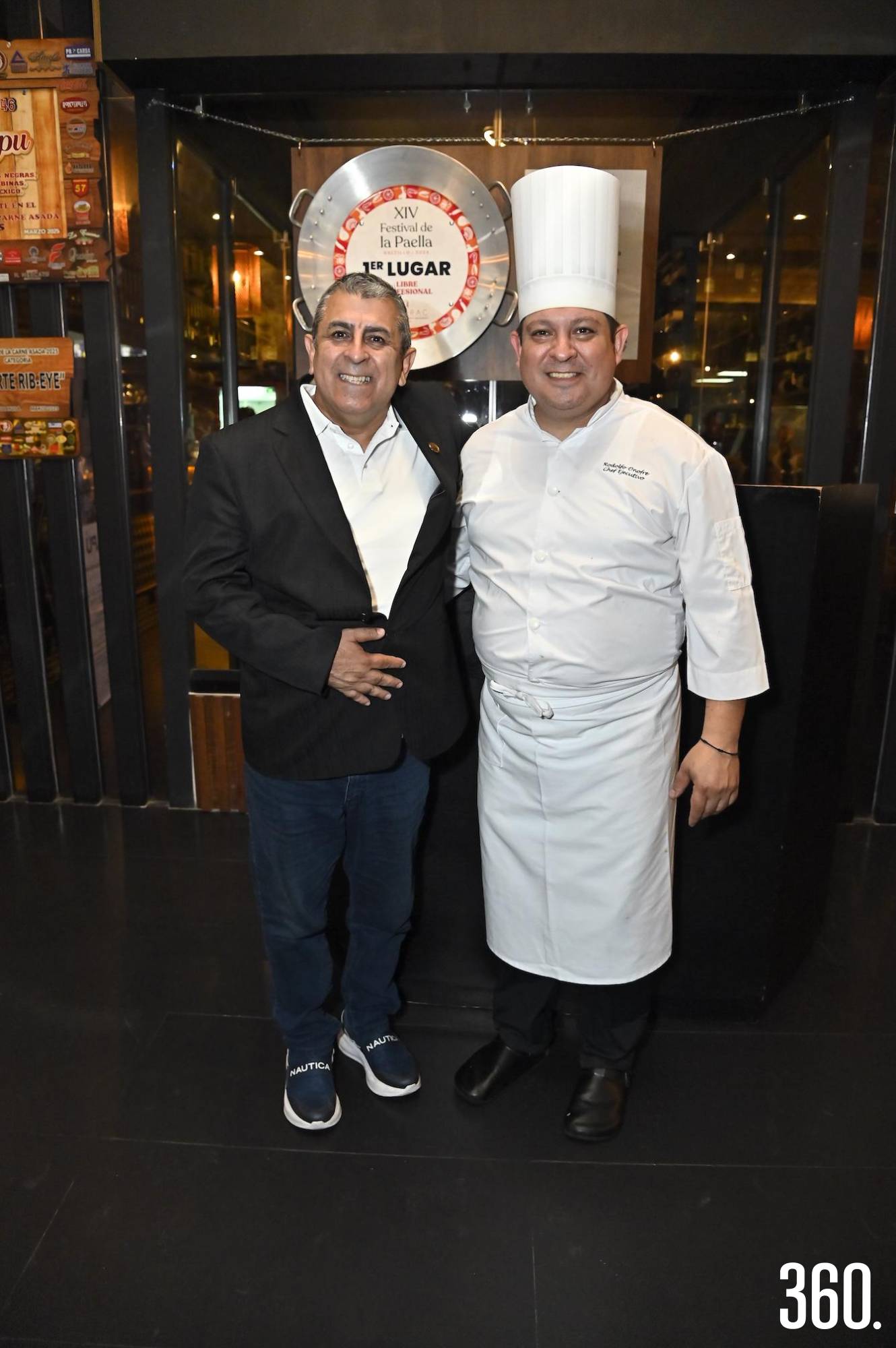 $!El sommelier José Carlos Palacios y el chef Rodolfo Onofre.