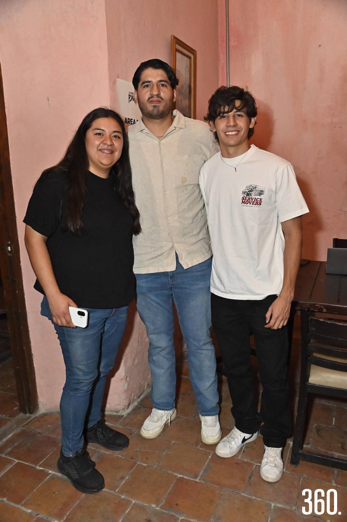 $!Gabriela y Gabriel Salas con Daniel Valdés.
