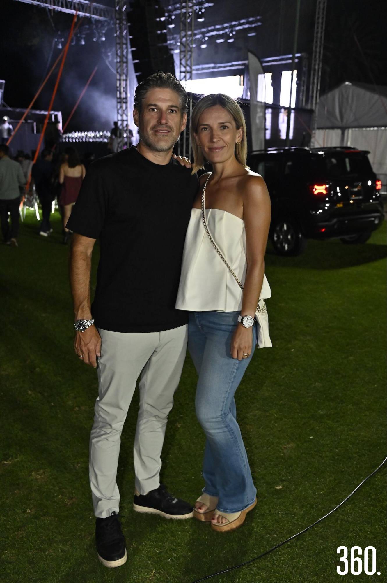 $!Fernando González y Lucía Fernández.