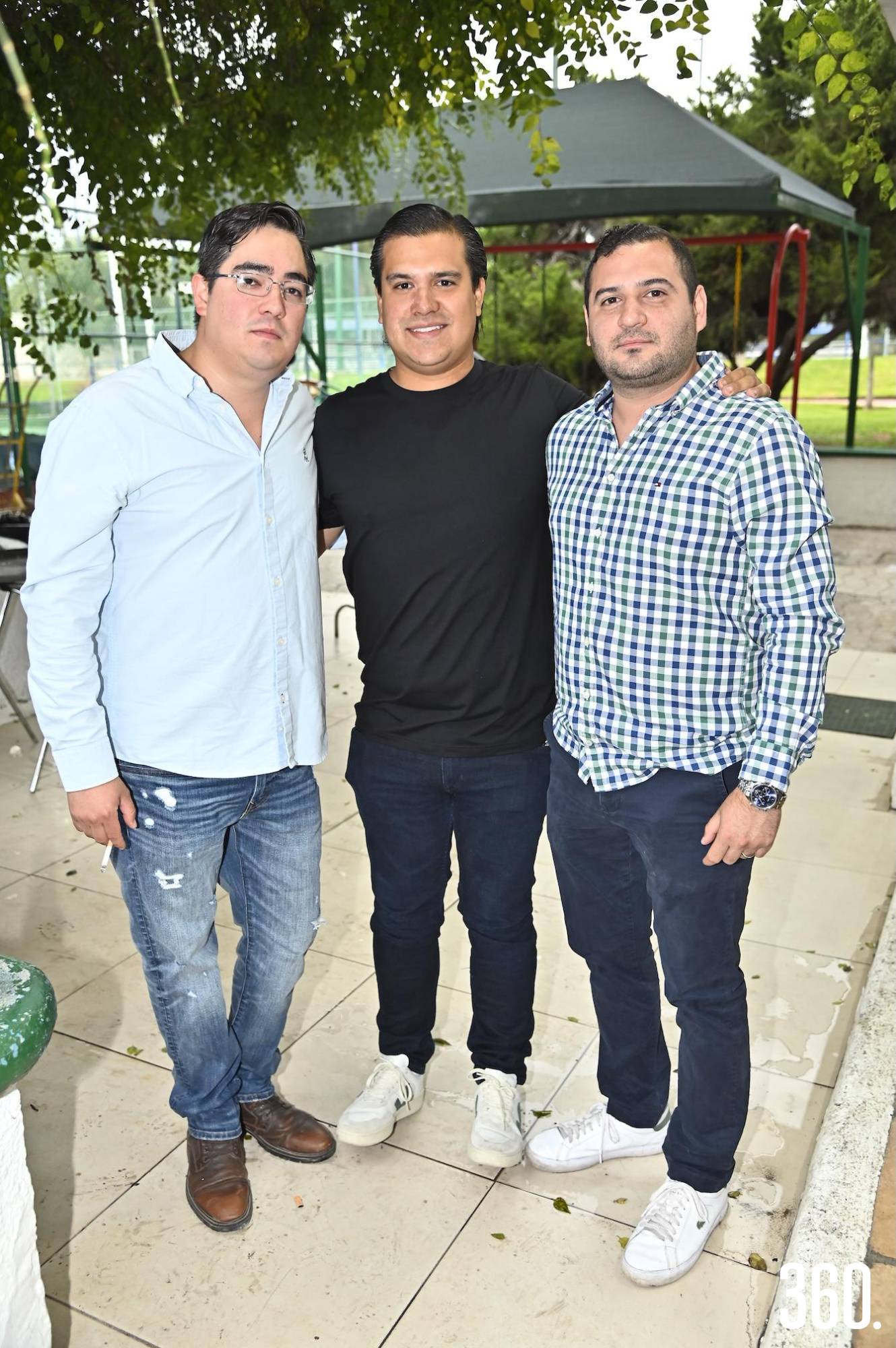 $!Mauricio García, Jorge Moreno y Javier de Stéfano.