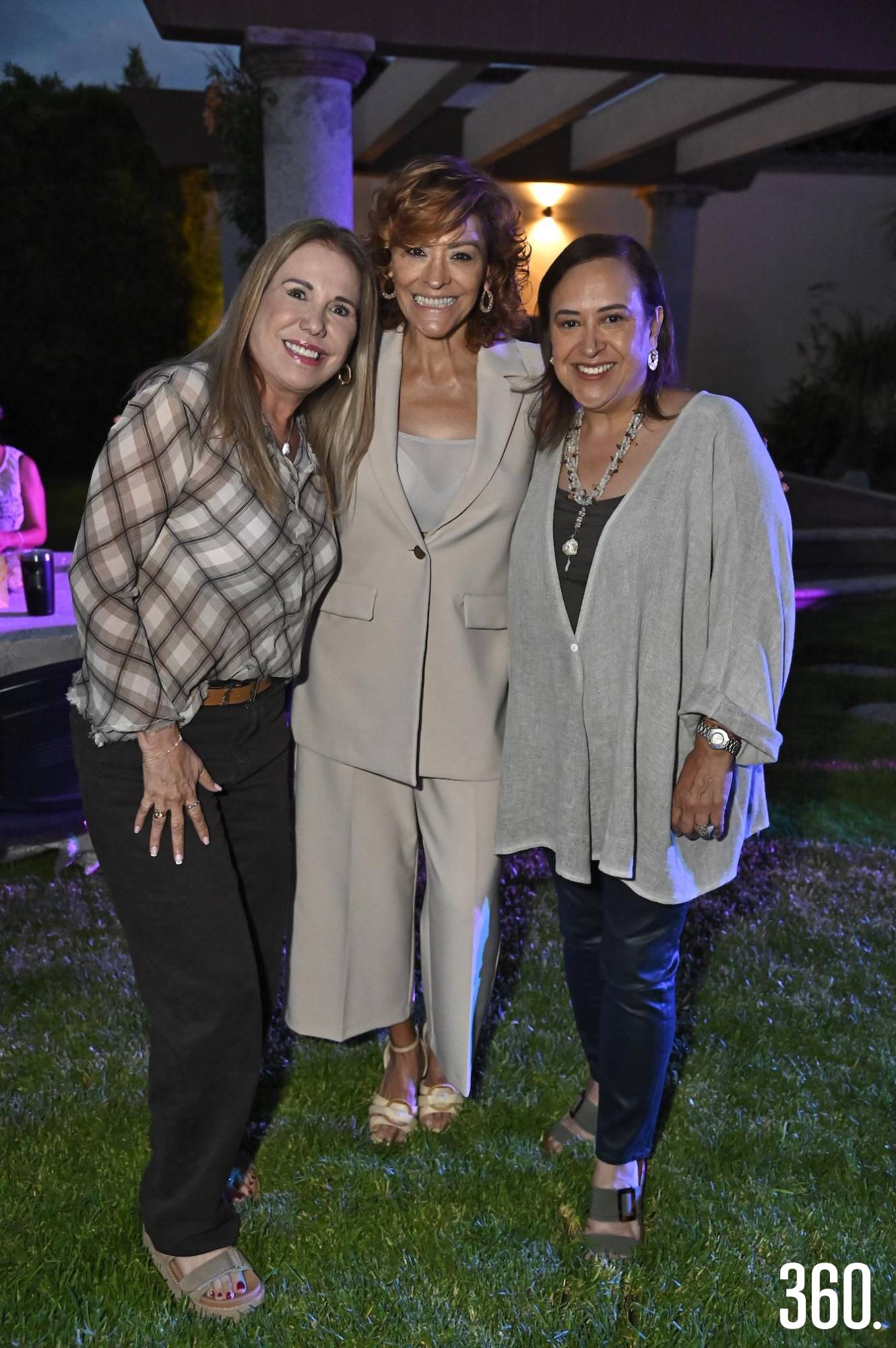 $!Laura Gloria, Olivia Flores de Prado y Lula Sánchez.