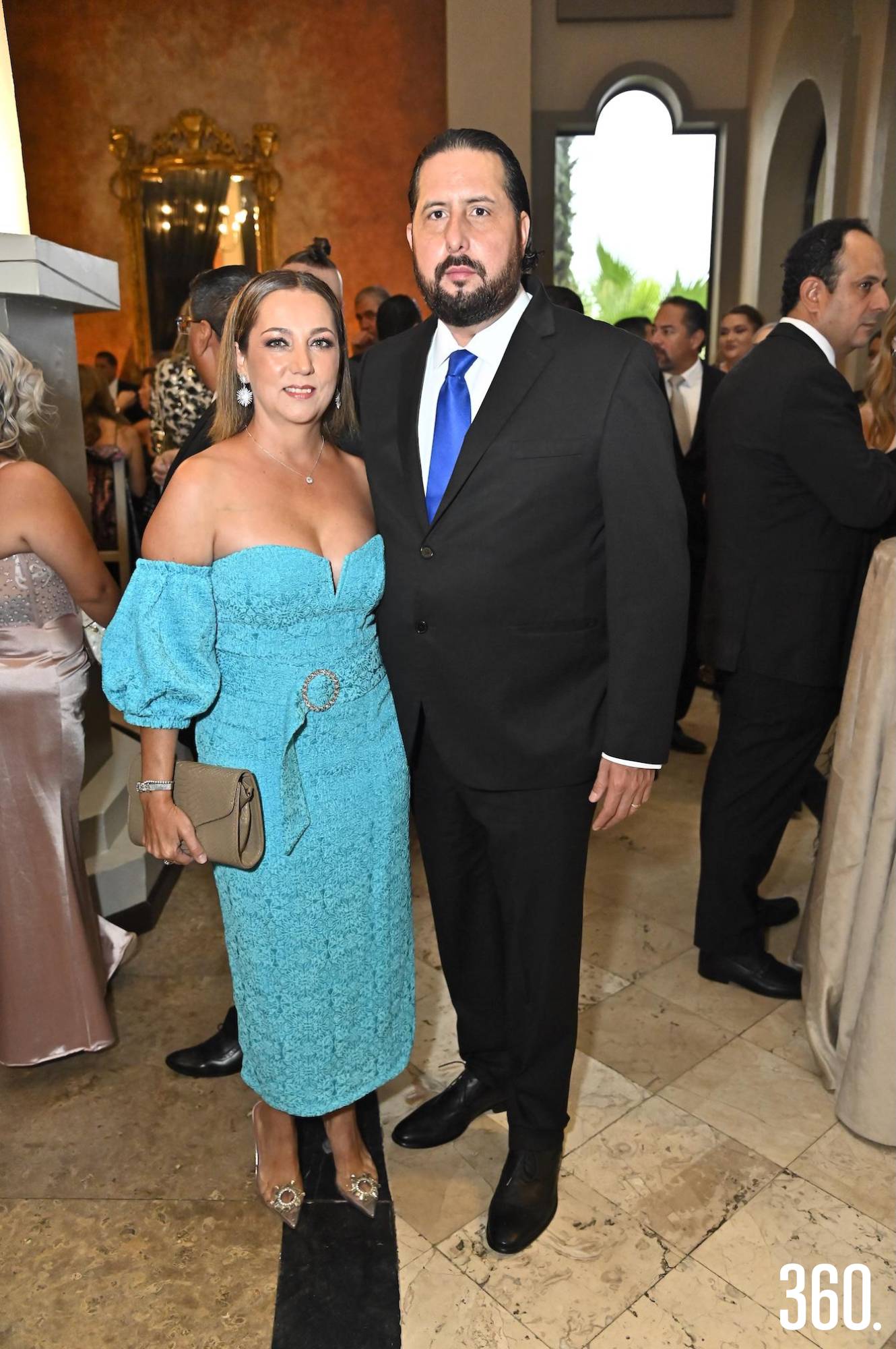 $!Ana Lilia Tonone y Luis Carmona.