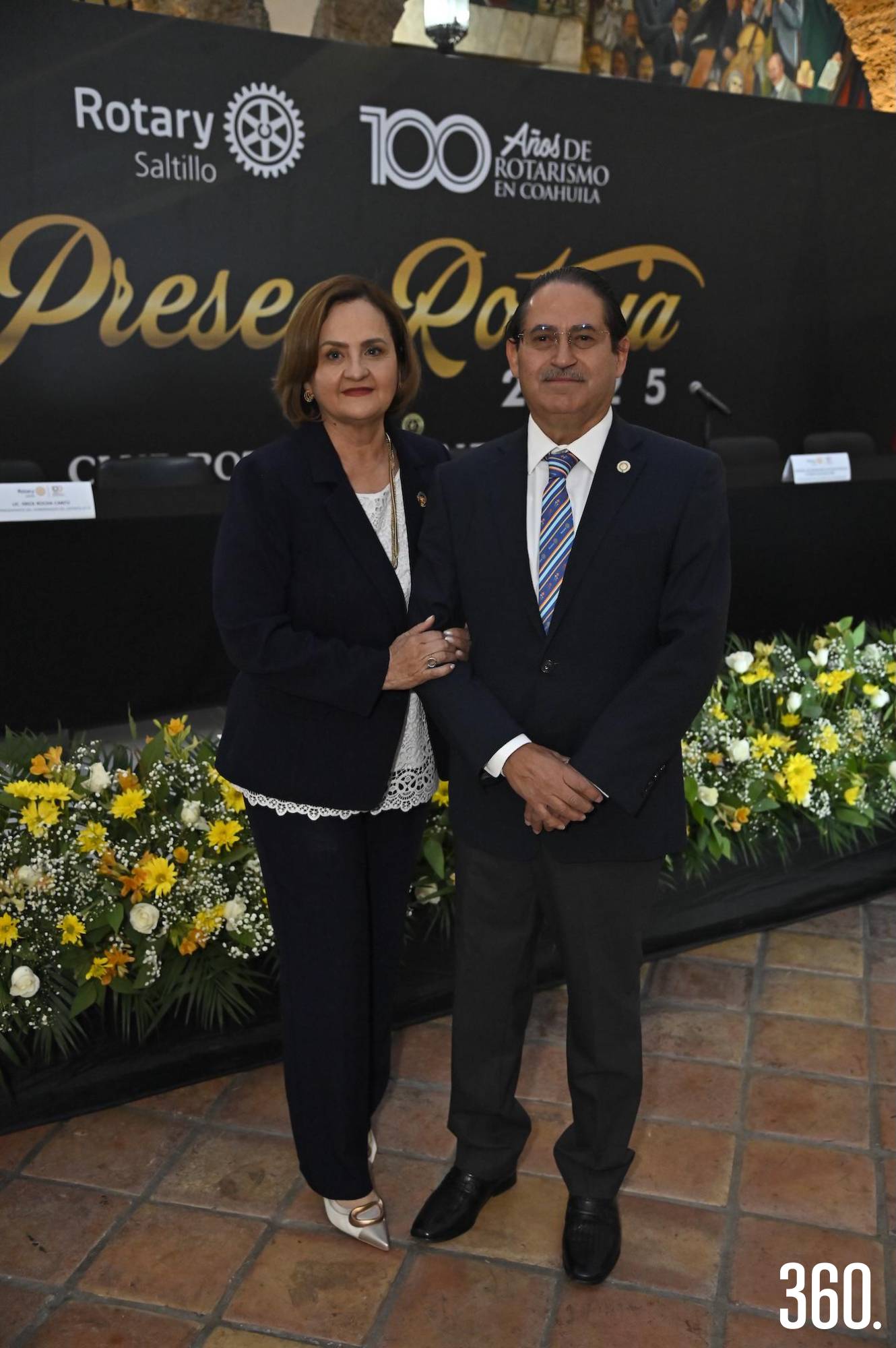 $!María Elena Montesinos y Horacio Villarreal.