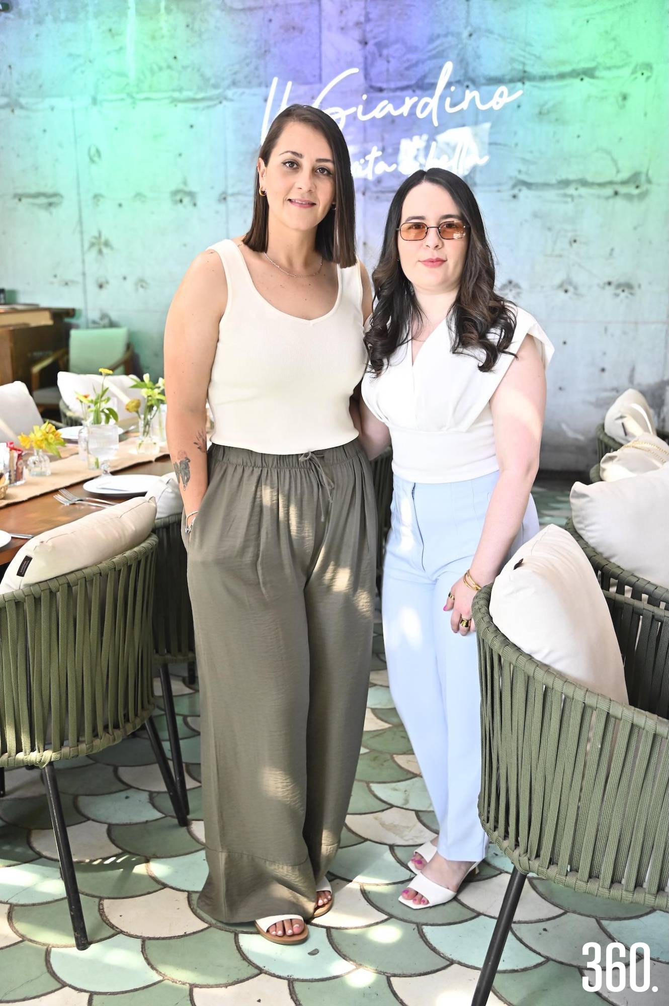 $!María Fernanda García y Samantha Picasso.