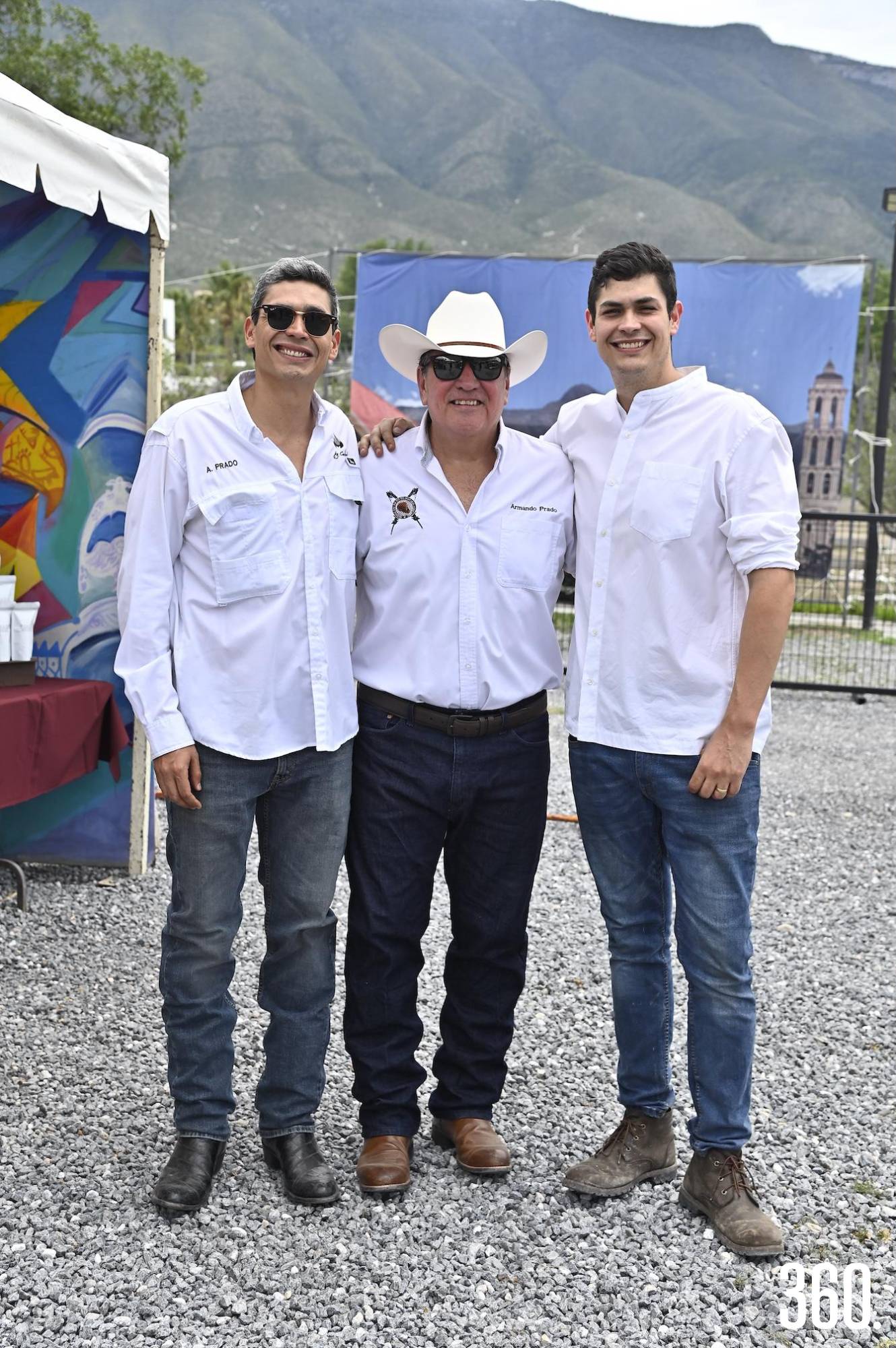 $!Armando Prado Flores, Armando Prado y Arturo Prado.