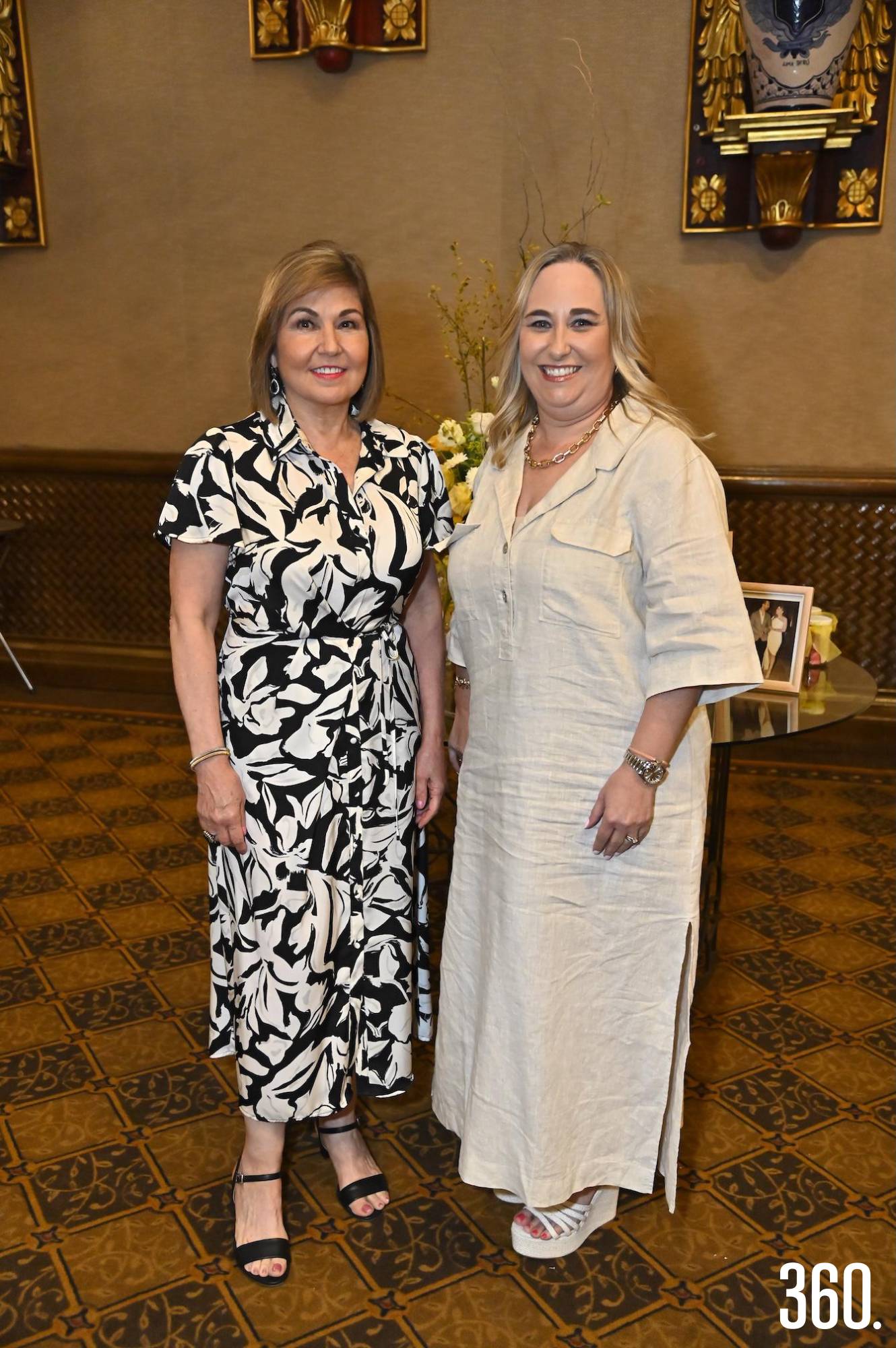 $!Patricia Treviño de Ortiz y Amelia Dávila.