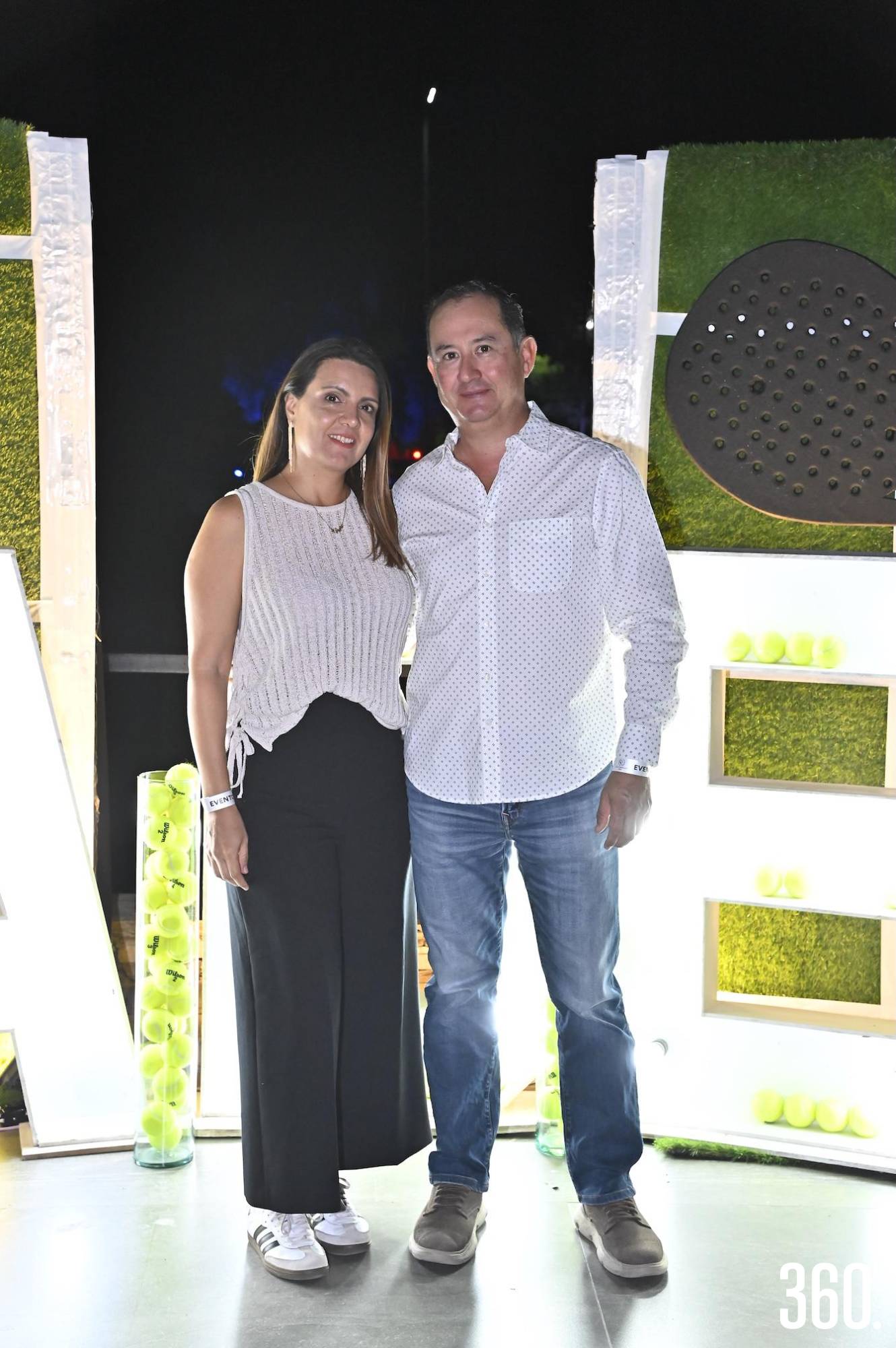 $!Jessica López y Poncho Sánchez.