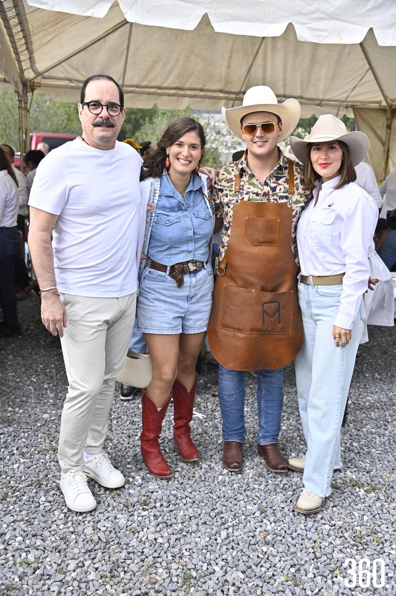 $!Pedro Bárcena, Roberta Bárcena, Fernando Verduzco y Paulina Bárcena.
