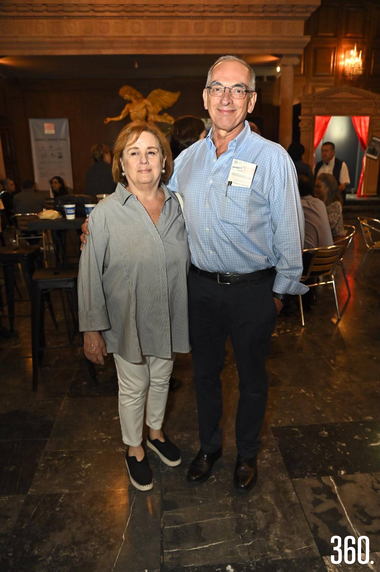 $!María del Rosario Rosales y Jesús Francisco Aguirre.