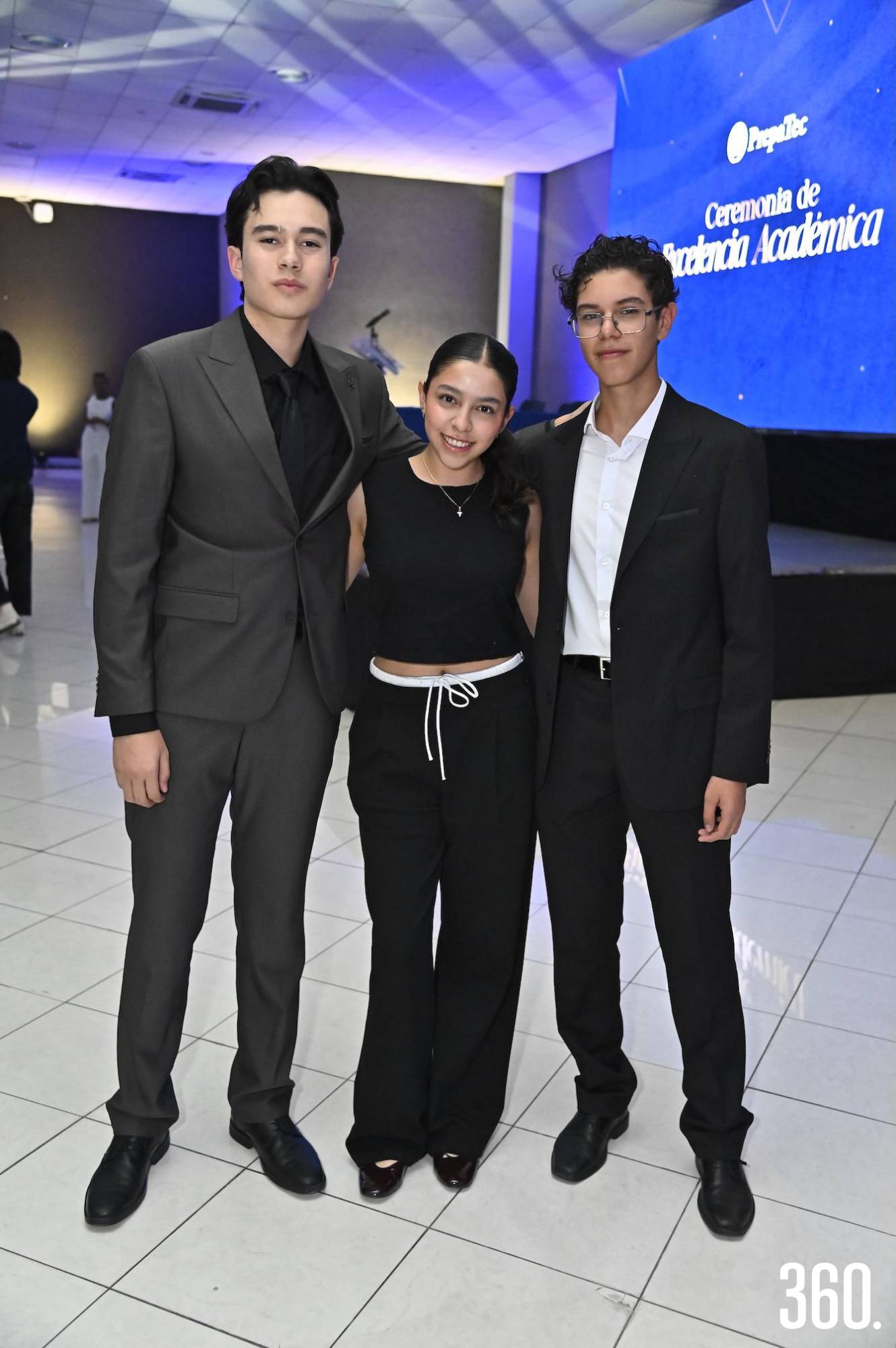 $!Daniel Flores, Paulina López y Rafael Padrón.
