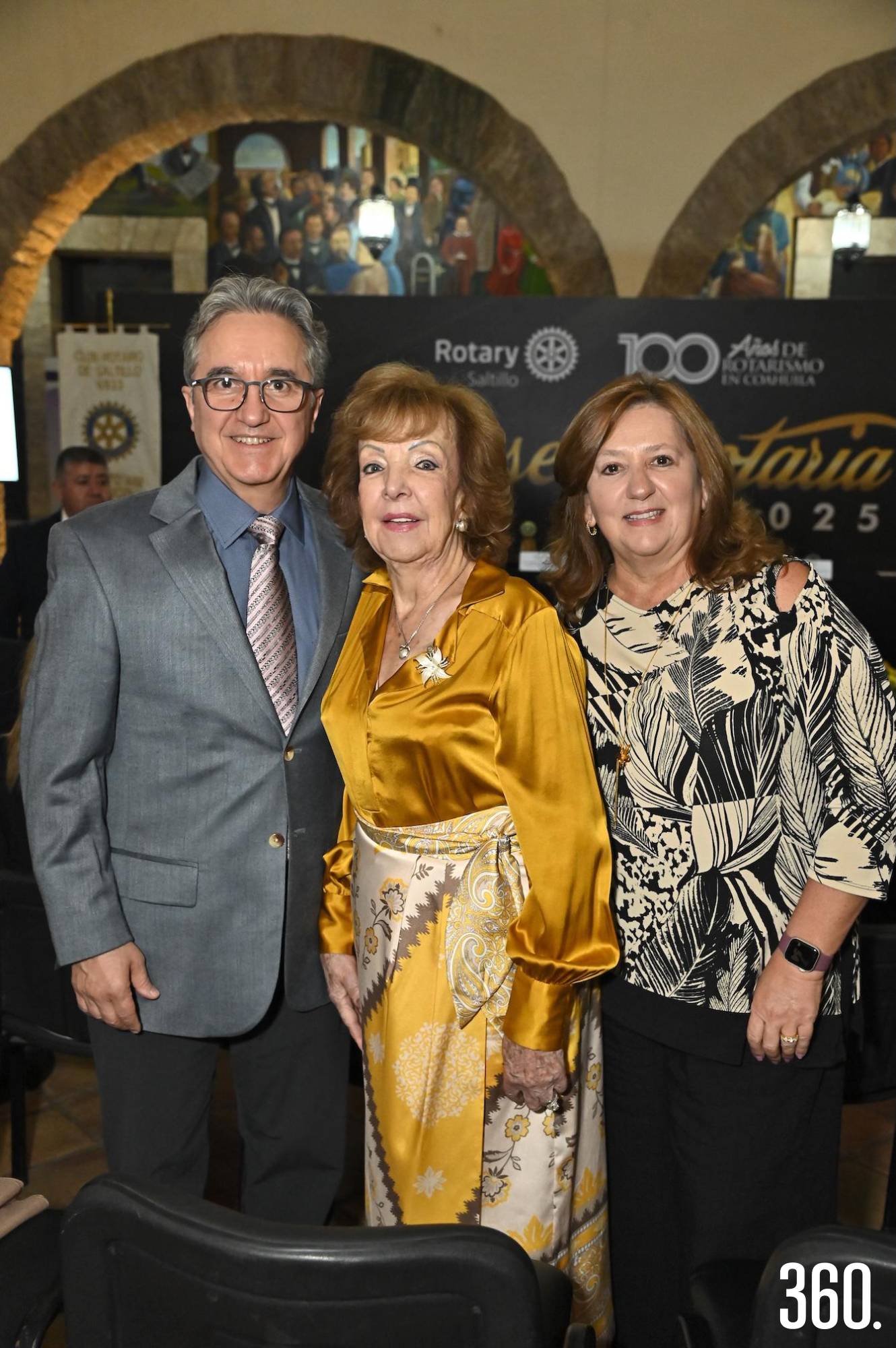 $!Braulio Cárdenas, Lilia Amparo Cantú y María Abedrop.