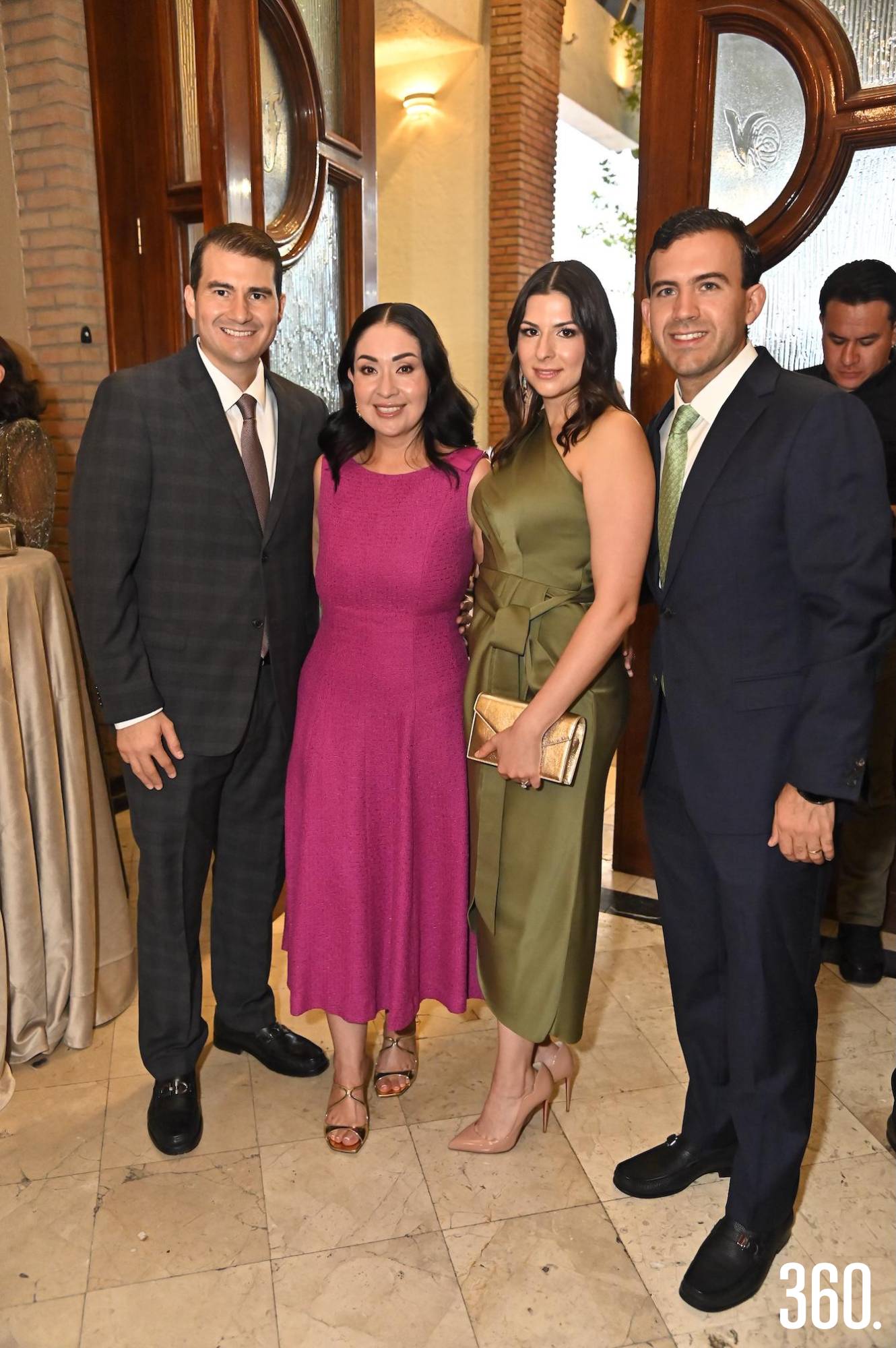 $!Diego Rodríguez, Cecilia Valdés, Ivonne Salinas y Gabriel Elizondo.