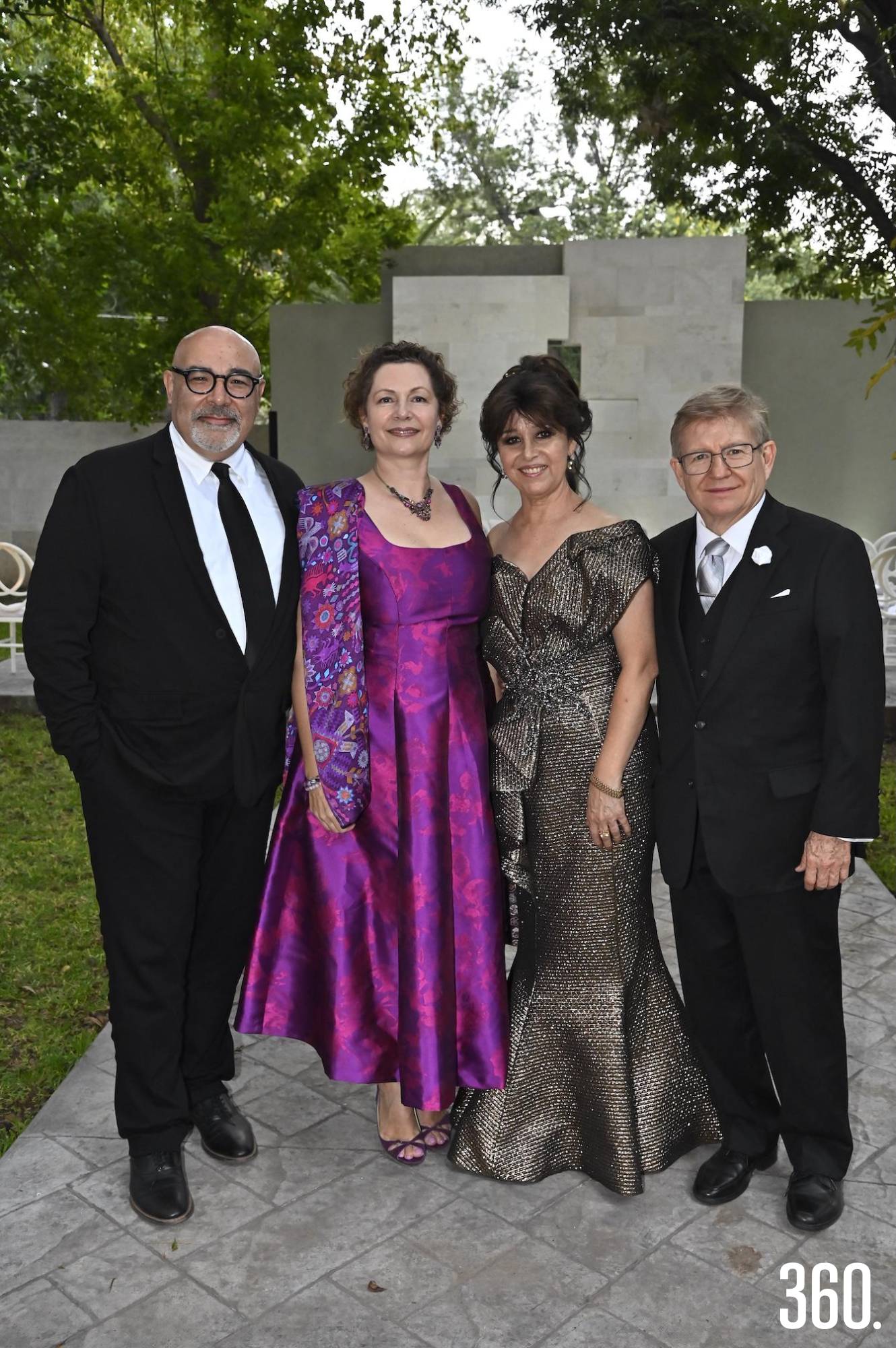 $!Francisco Bricio, Natalie, María Eugenia Valdés y Carlos Gutiérrez.