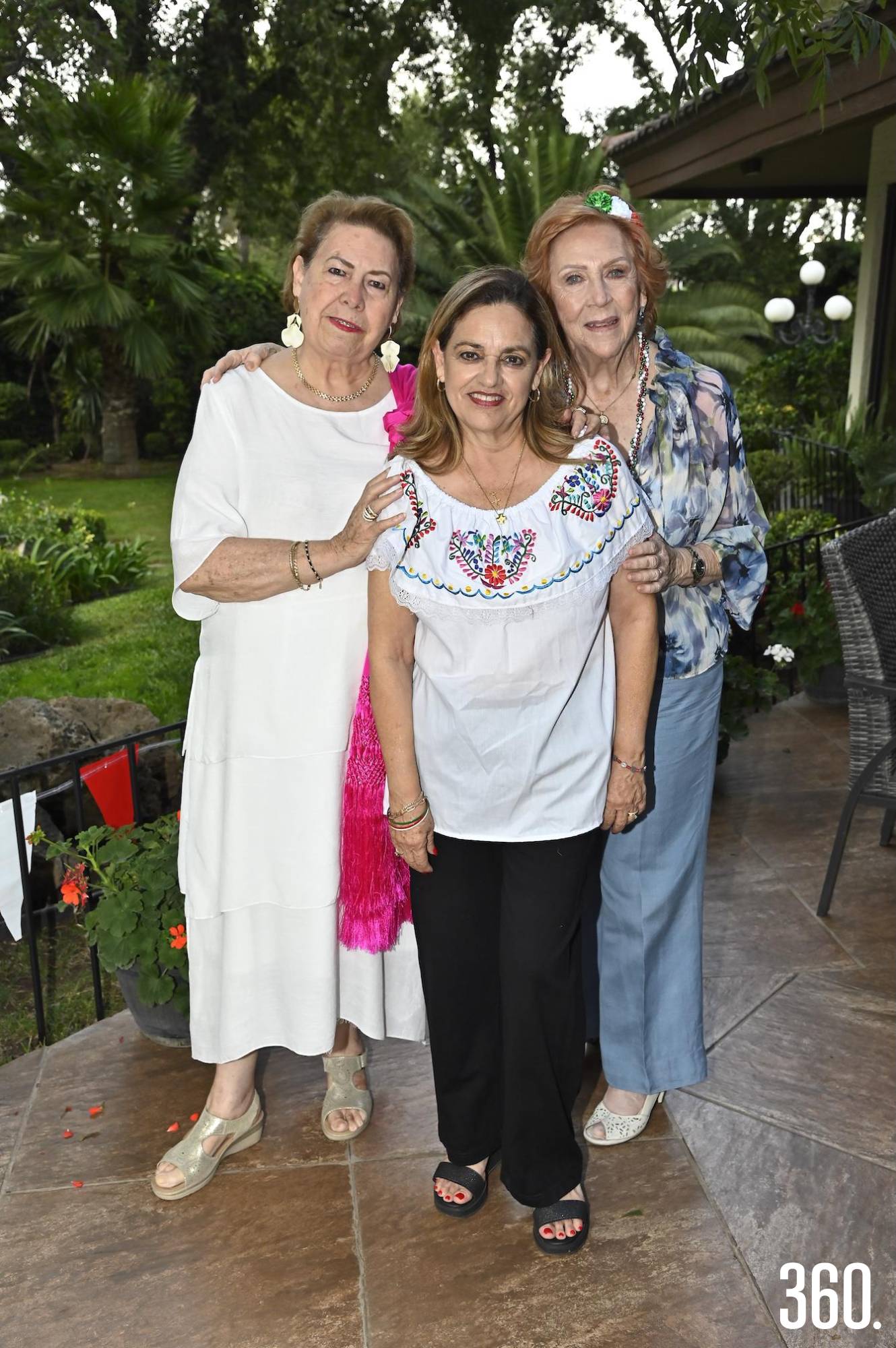 $!Conchita de Valle, Thelma Aragón y Rosy Garza.