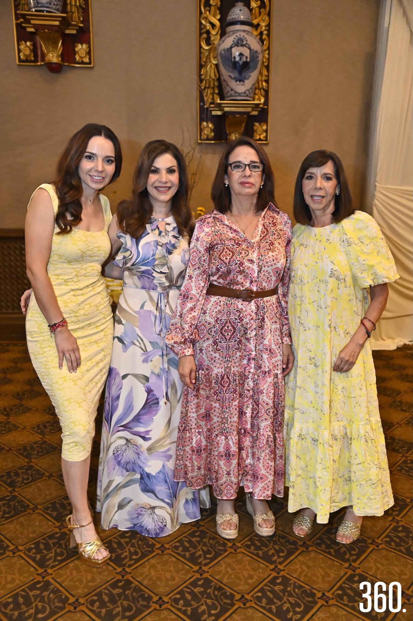 $!Marcela Moncada, Lourdes González, Ana y Silvia Villasana.