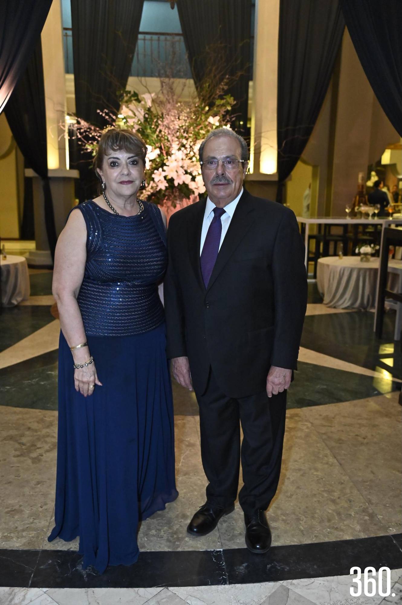 $!Chacha Morales de Martínez y Enrique Martínez y Martínez.