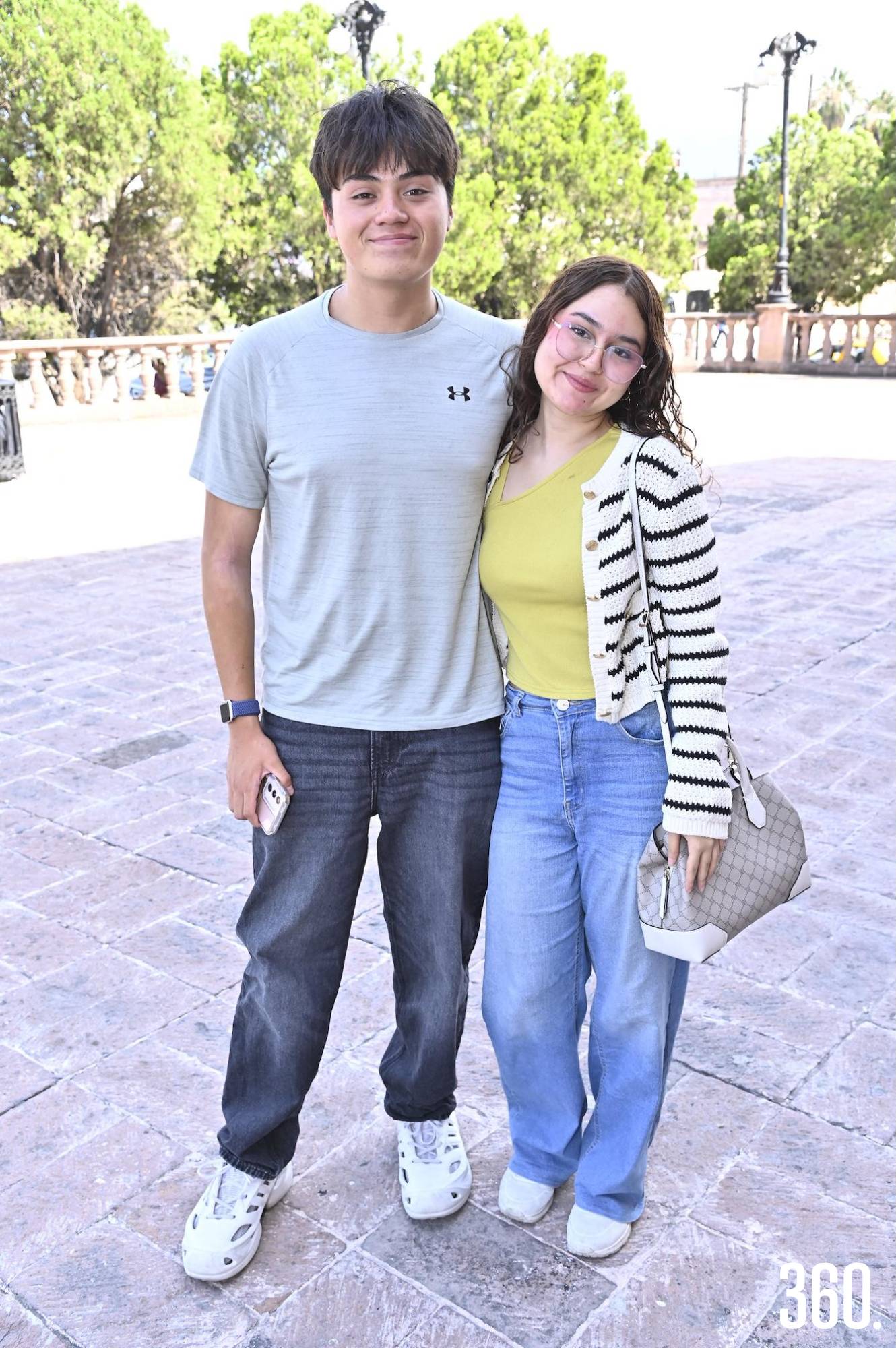 $!Nicolás Medina y Camila González.
