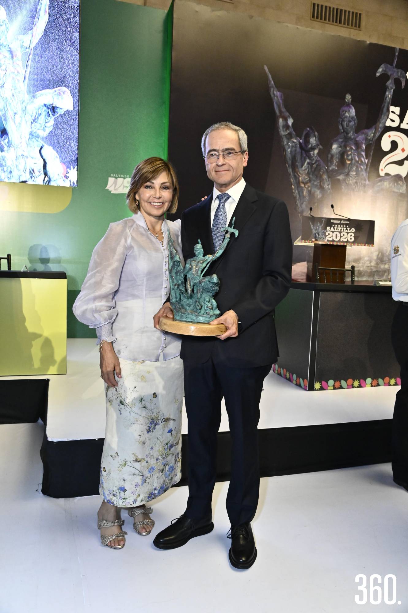 $!Conchita Aguirre y Luis Arizpe.