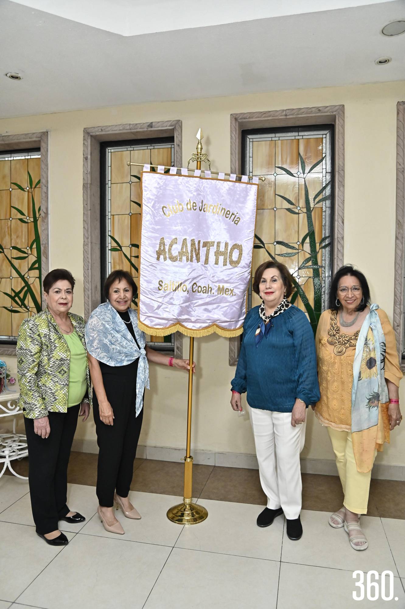 $!Mesa Directiva: Martha Alicia Santoscoy, Eva Romero de Chapa, Amalia De Nigris y Cristina Álvarez.