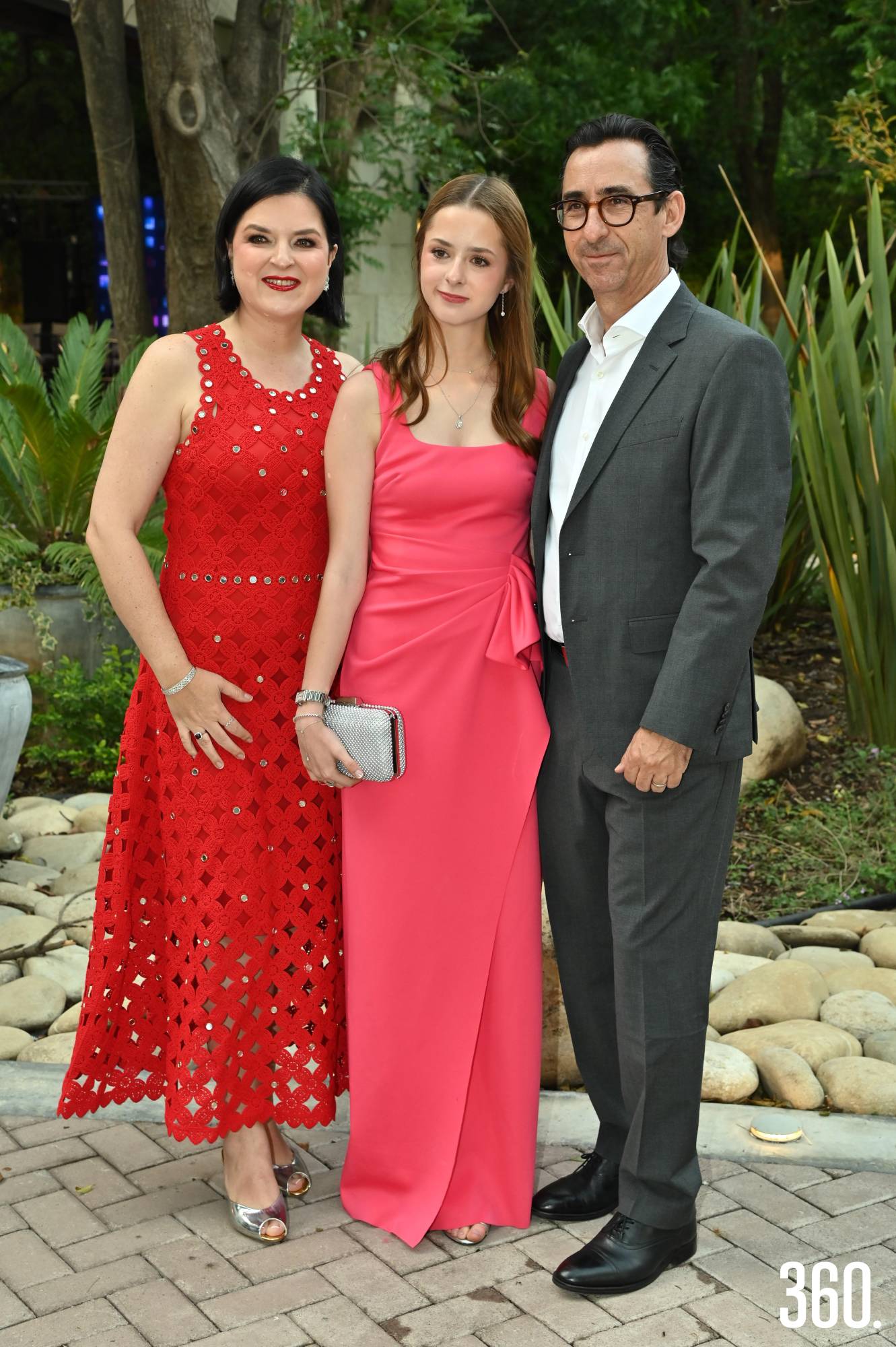 $!Magda Flores, Magdis de la Peña y Luis Fernando de la Peña.