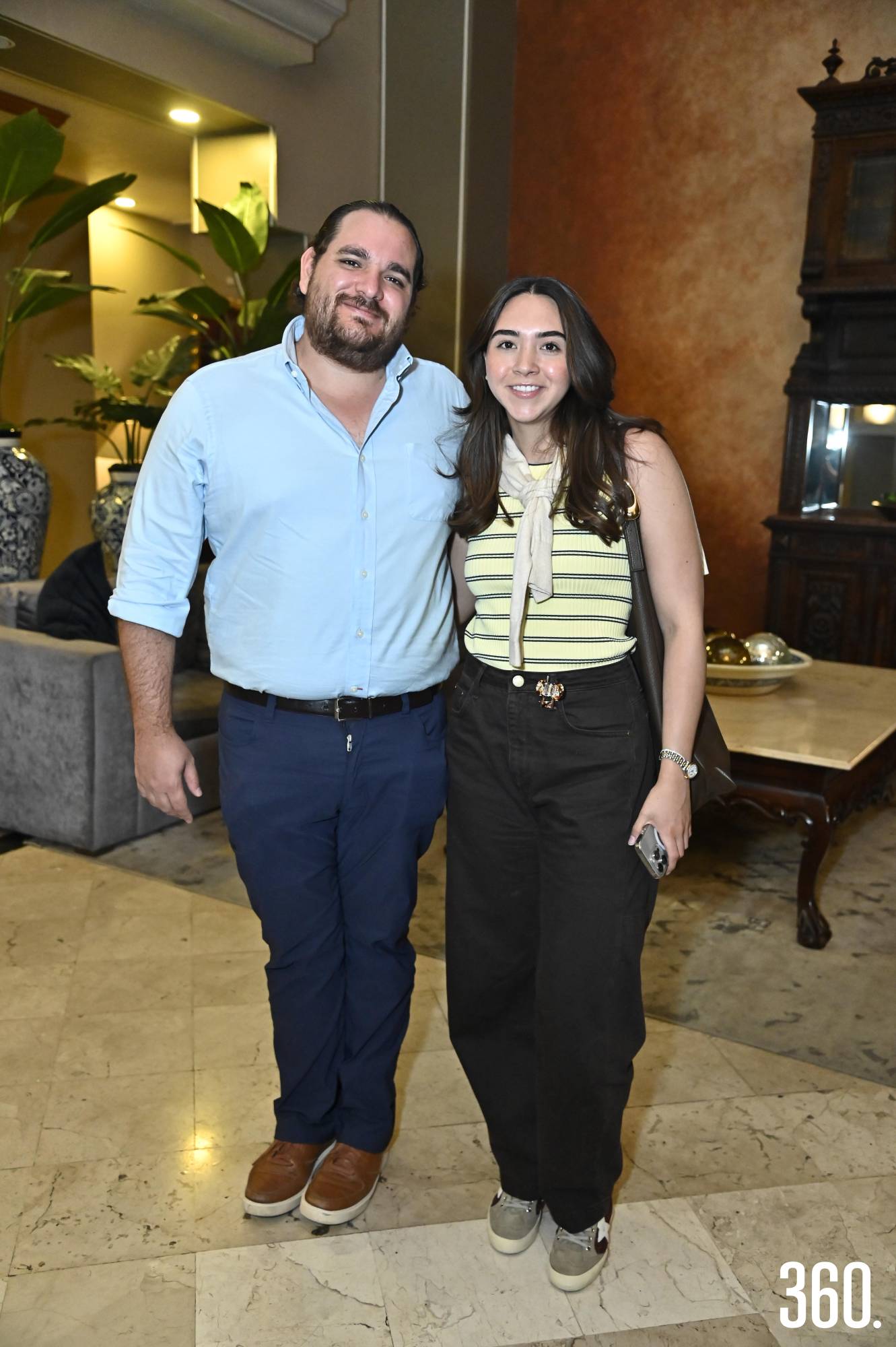 $!Javier Flores y Sofía Rosado.