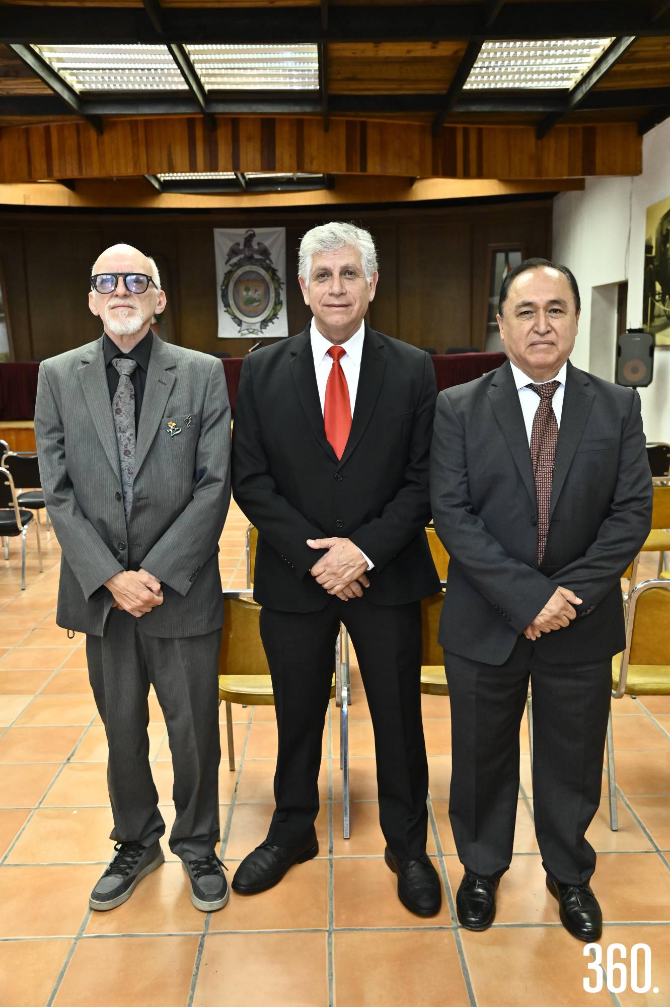 $!Arturo Villarreal, Mario Alberto Monjarás y Raymundo de la Rosa.