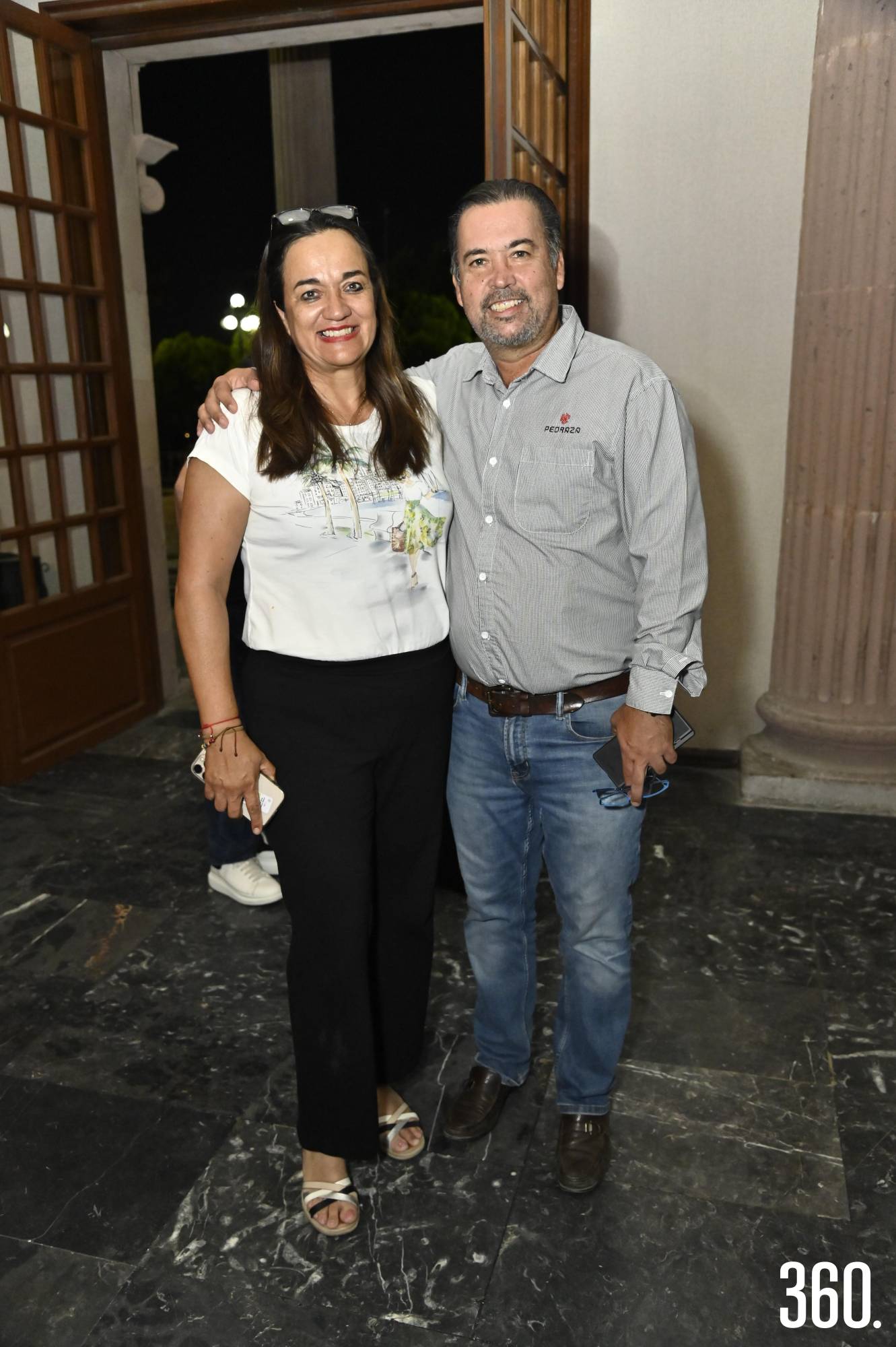 $!Gloria Gómez y Emérico Pedraza.