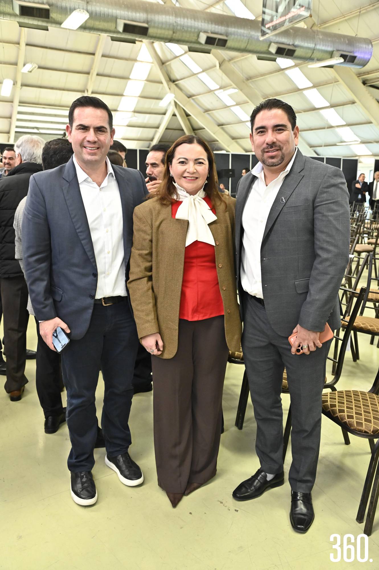 $!Alberto Salinas, Gloria Siller e Isidoro García.