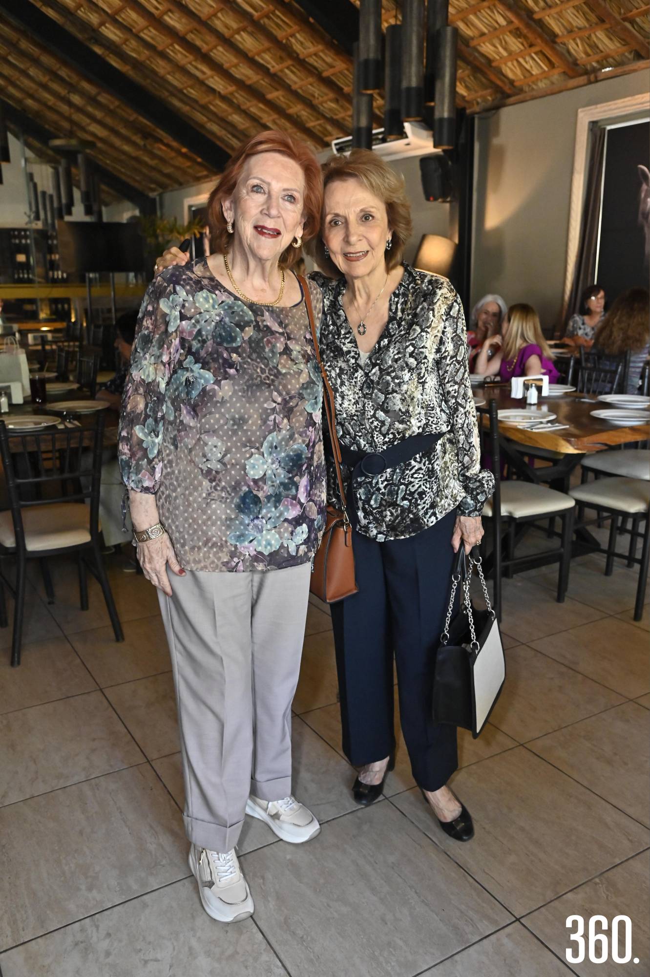 $!Rosa Angélica Garza de Treviño y Tere Servín de Mohamar.