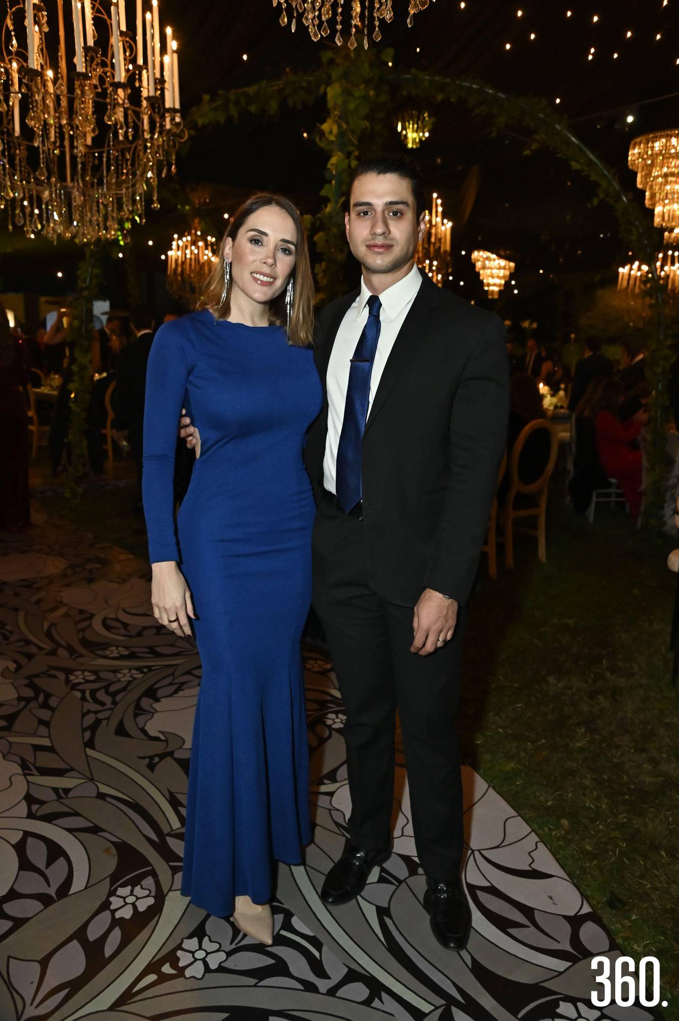 $!Estefanía Elizondo y Chuy Leal.