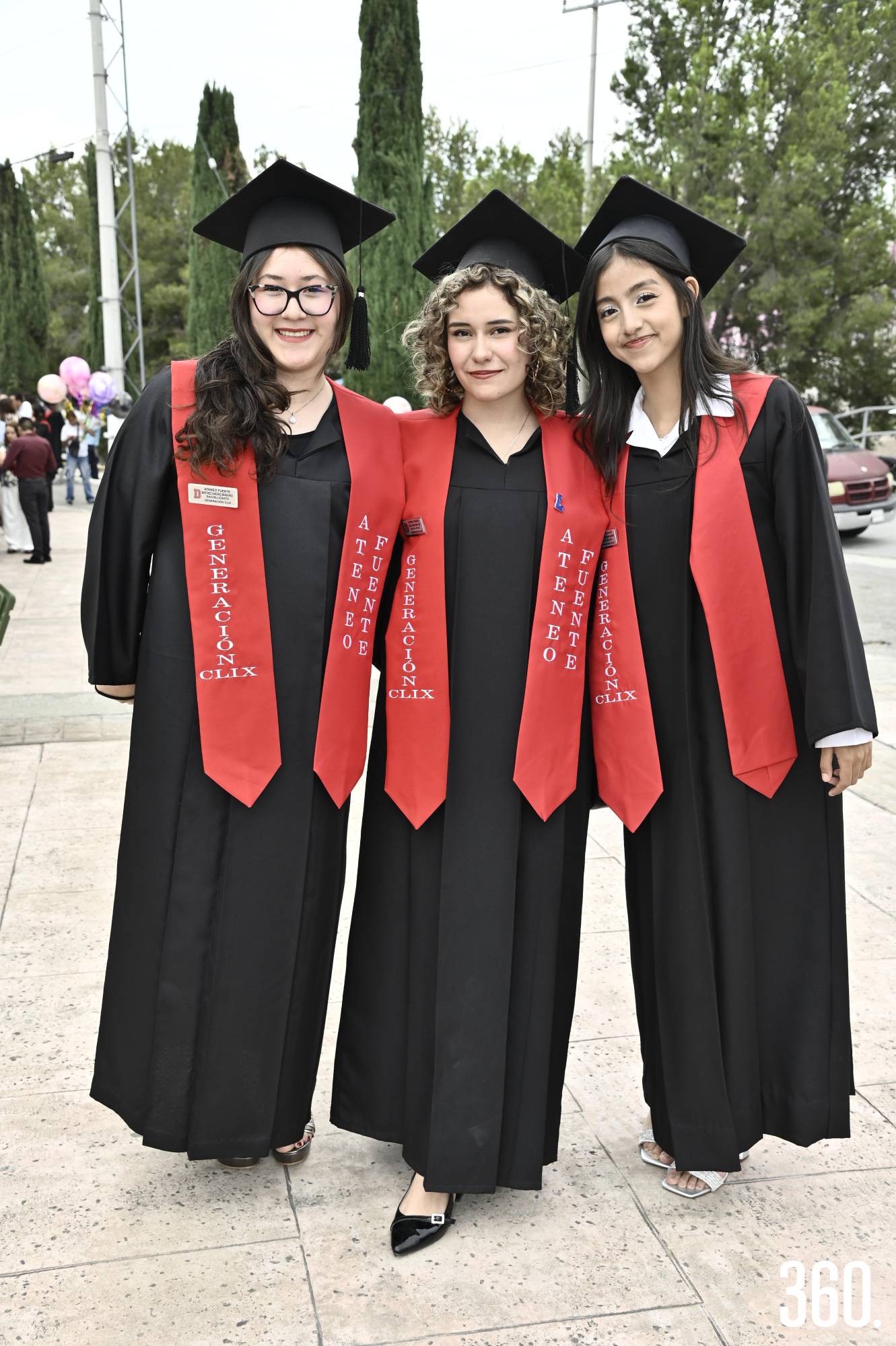 $!María Inés Martínez, María Padilla y Regina Torres.