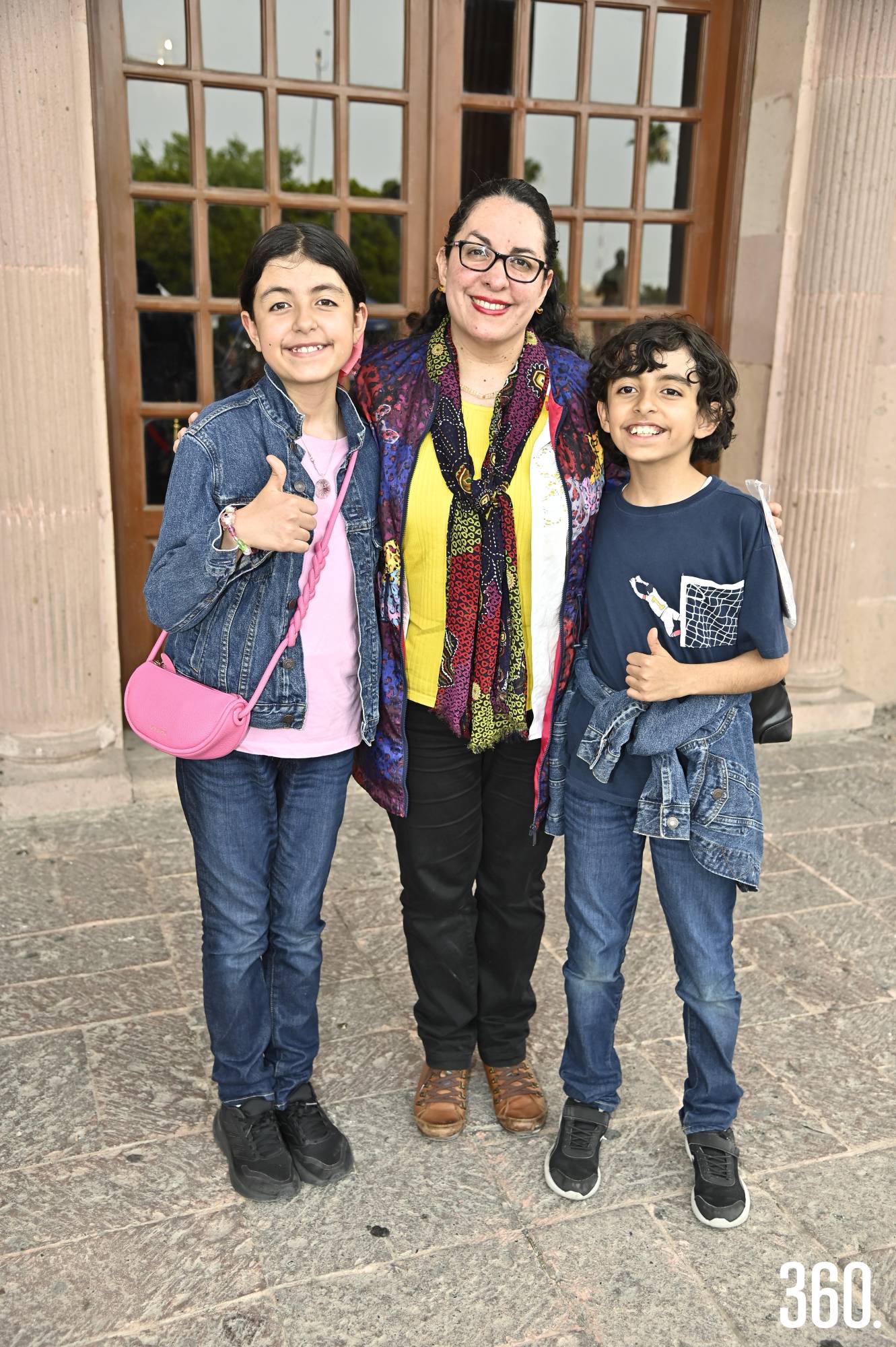 $!Antonella Díaz, Karla Calcáneo y Alfredo Díaz.