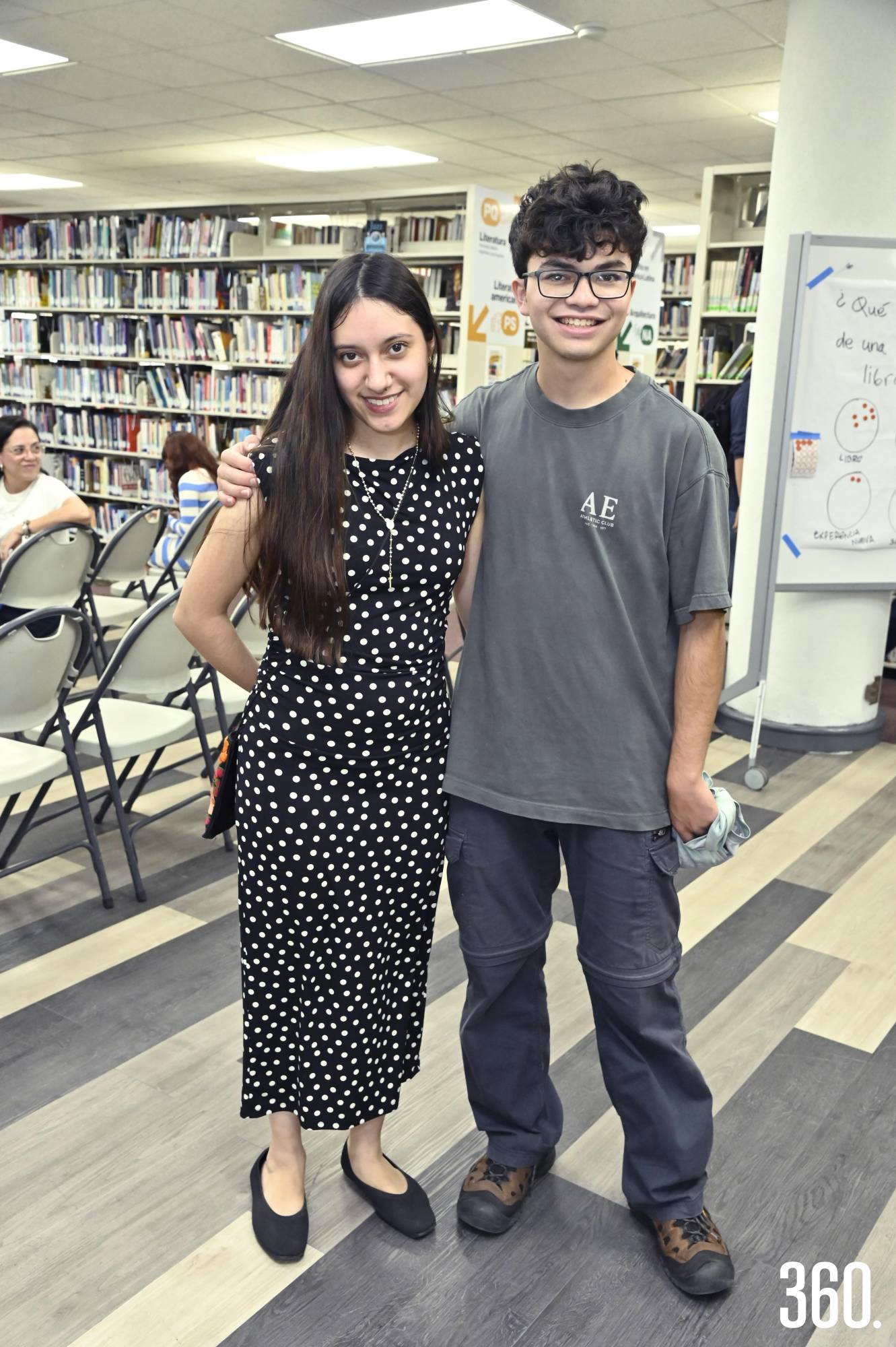 $!Isabela Galván y Mario Arturo Pérez.
