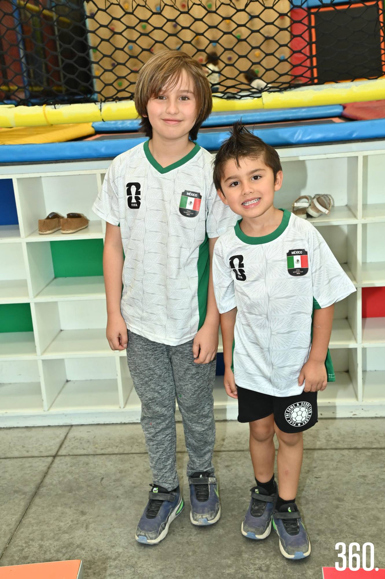 $!Leo y Luca Argüelles.