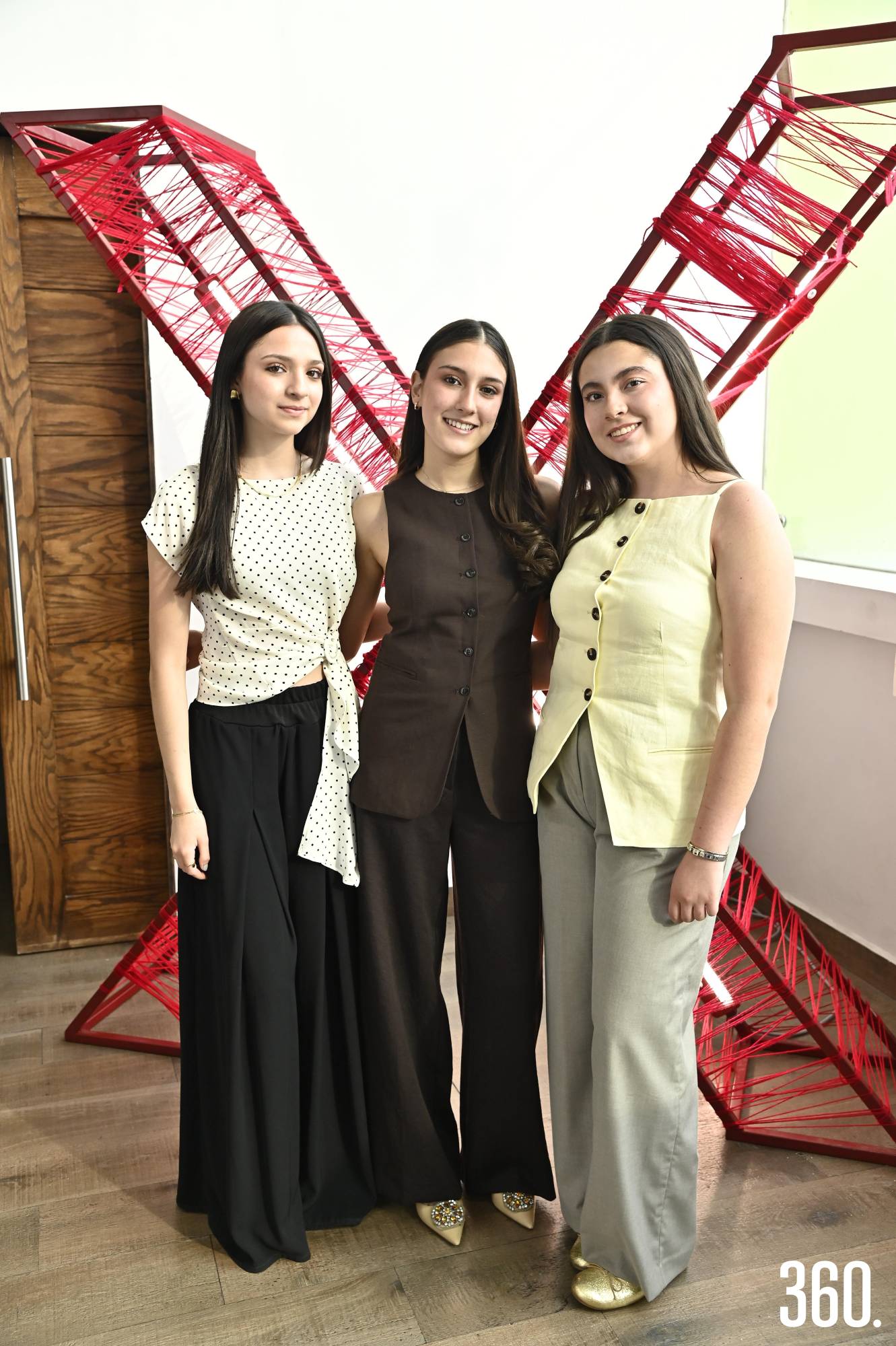 $!María Camila González, Carolina Álvarez e Irene Velázquez.