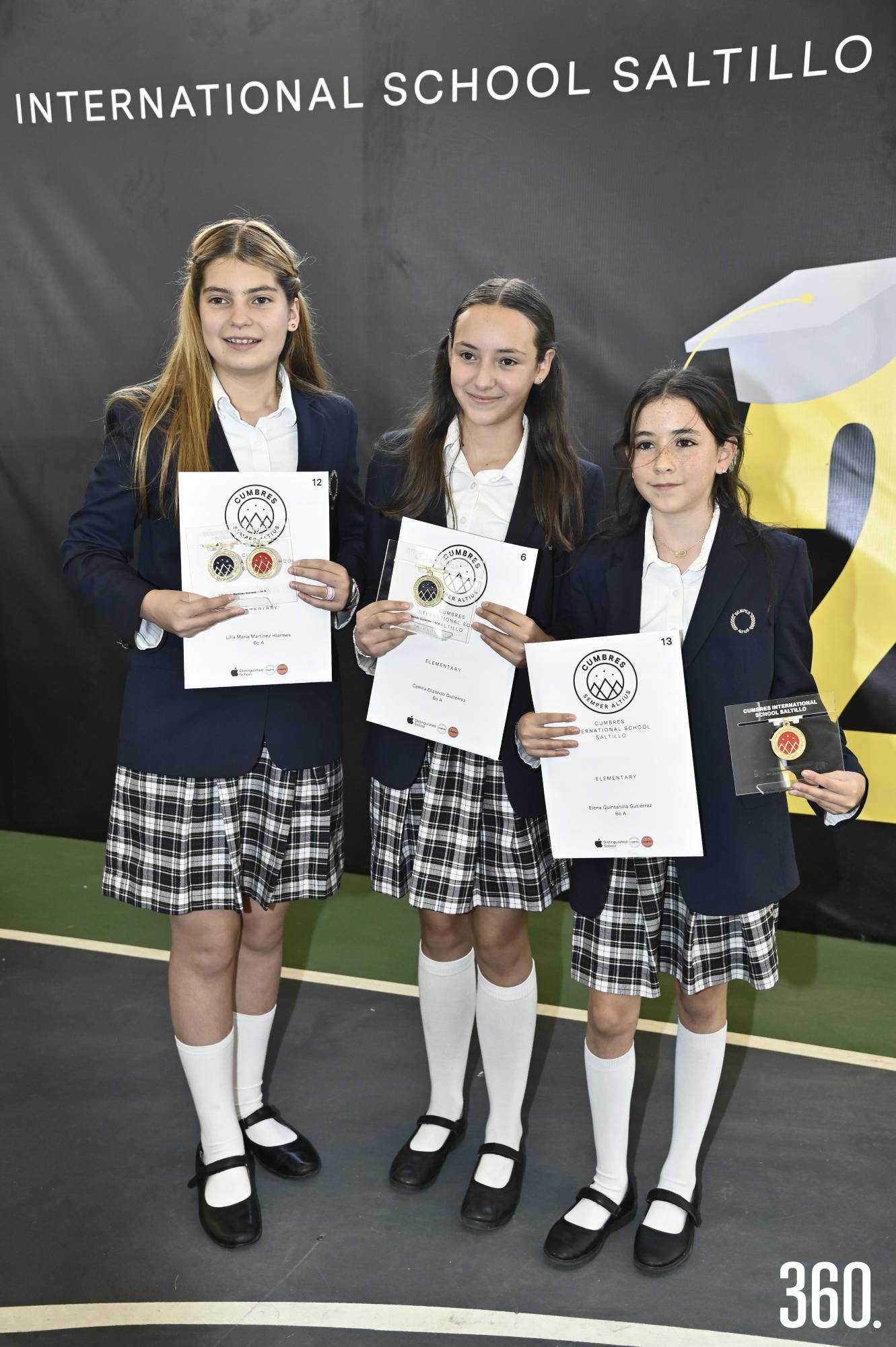 $!Lilia María Martínez, Camila Elizondo y Elena Quintanilla.