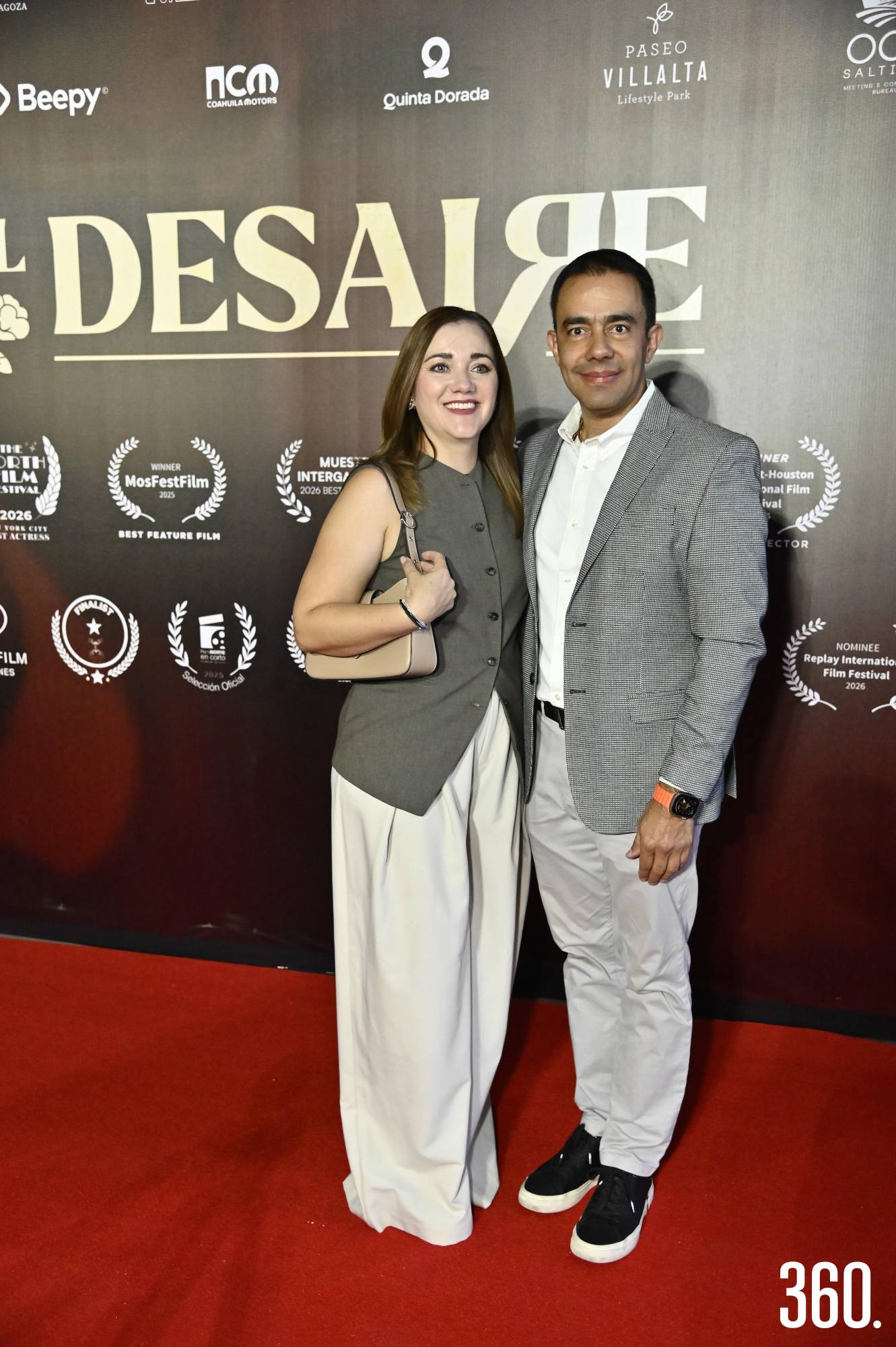 $!Carolina Santana y Arturo Reveles.