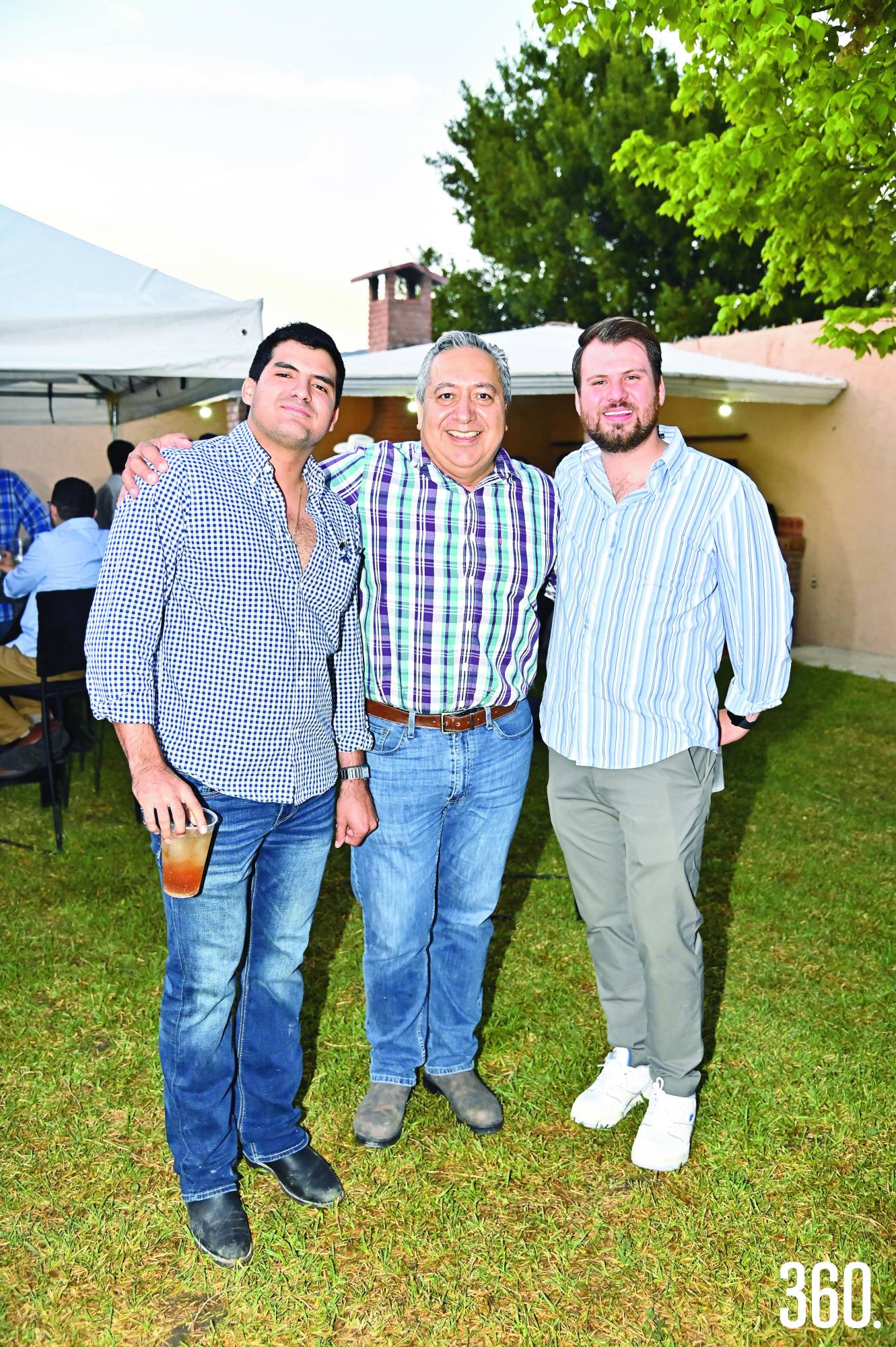 $!Samuel Buitrón, Edgardo Damián y Daniel Becerra.